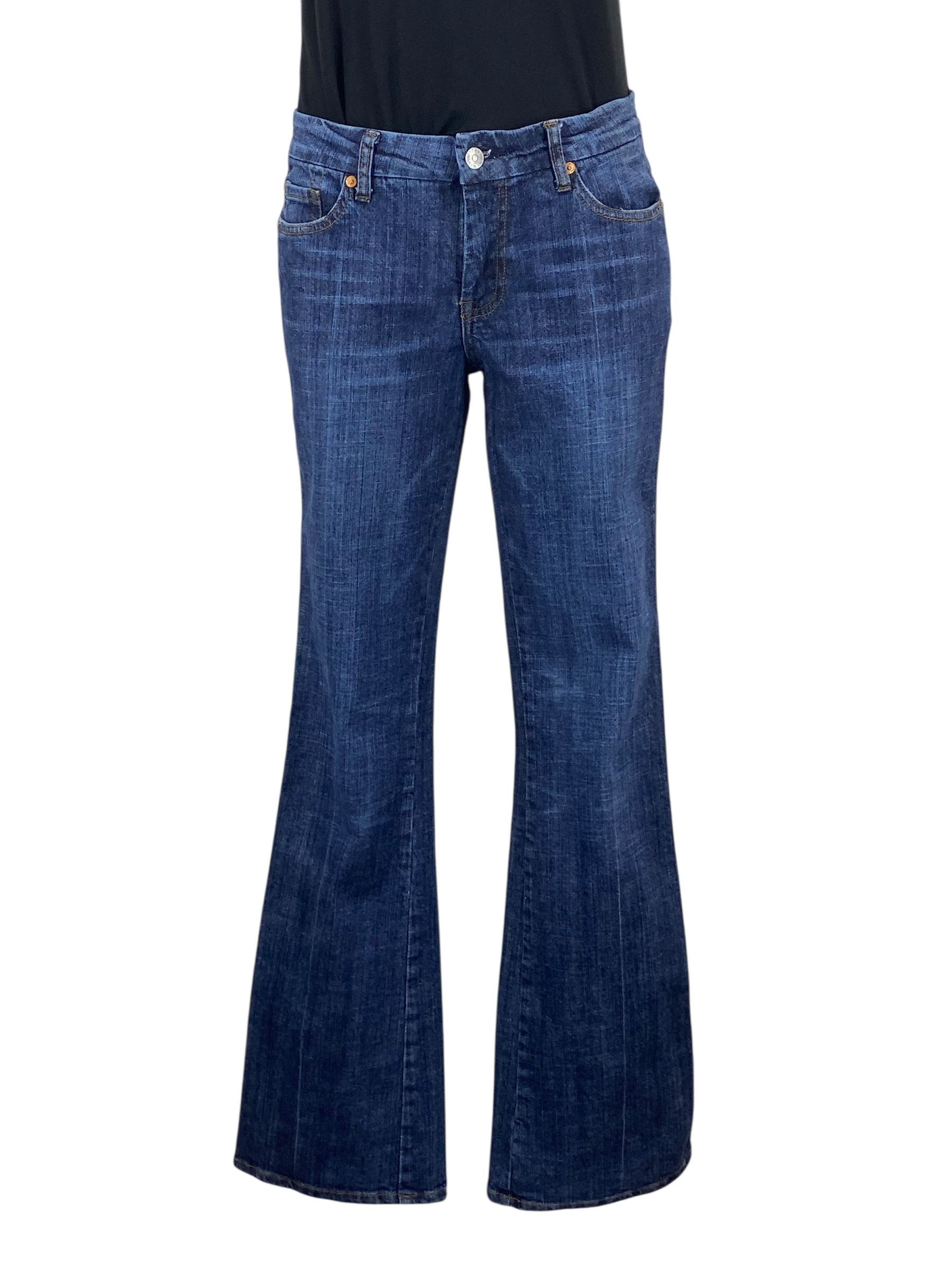7 For All Mankind × Japanese Brand 7 for all mankind Flare Jeans Bootcut Jeans Size US 28 / EU 44 - 2 Thumbnail