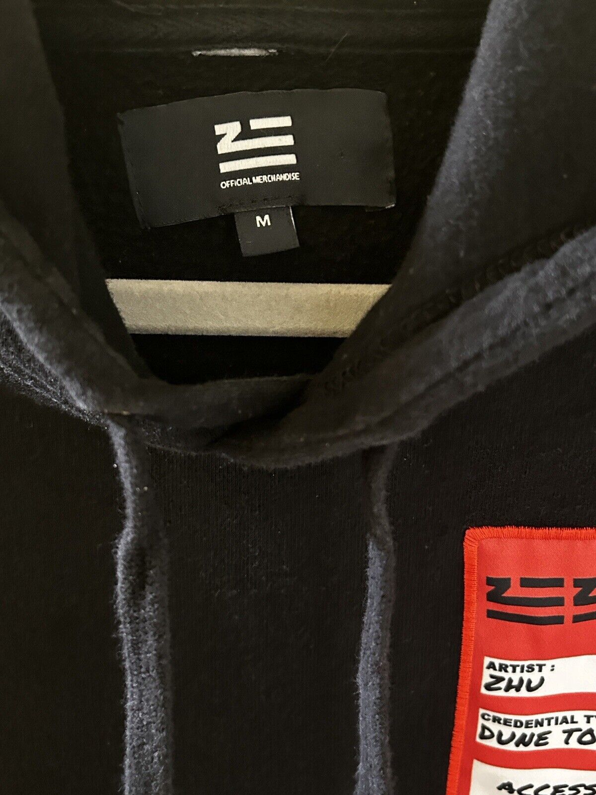 Other ZHU Dune Tour 2018 Merch Pullover Hoodie Black/Orange EDM M Size US M / EU 48-50 / 2 - 4 Thumbnail