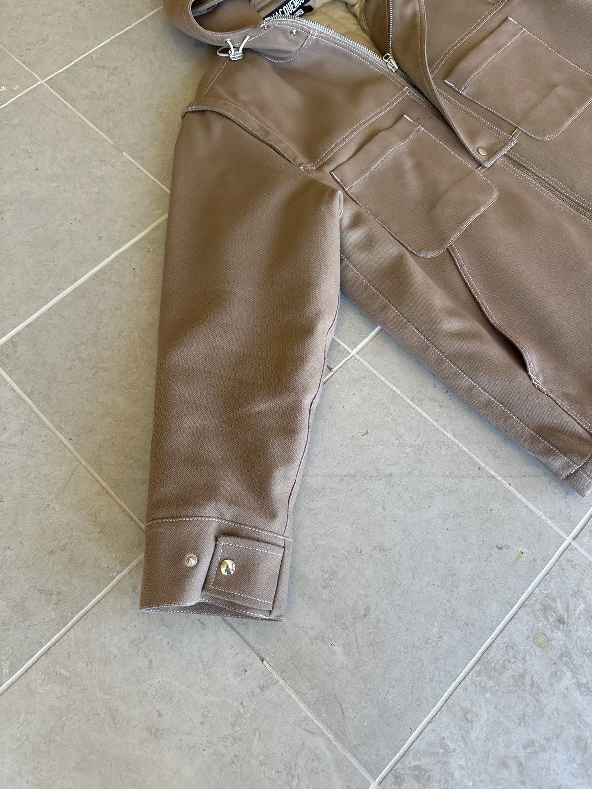 Jacquemus Jacquemus Beige Le Veste Meunier Coat Size US M / EU 48-50 / 2 - 6 Thumbnail