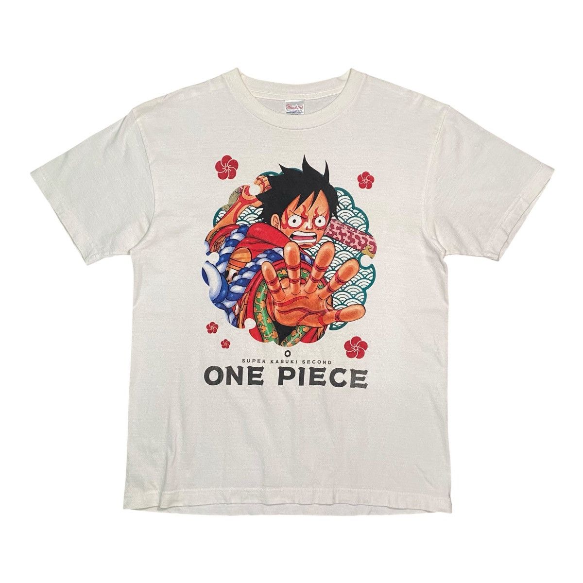 Anime RARE ONE PIECE SUPER KABUKI LUFFY ANIME T SHIRT TOEI Size US M / EU 48-50 / 2 - 1 Thumbnail