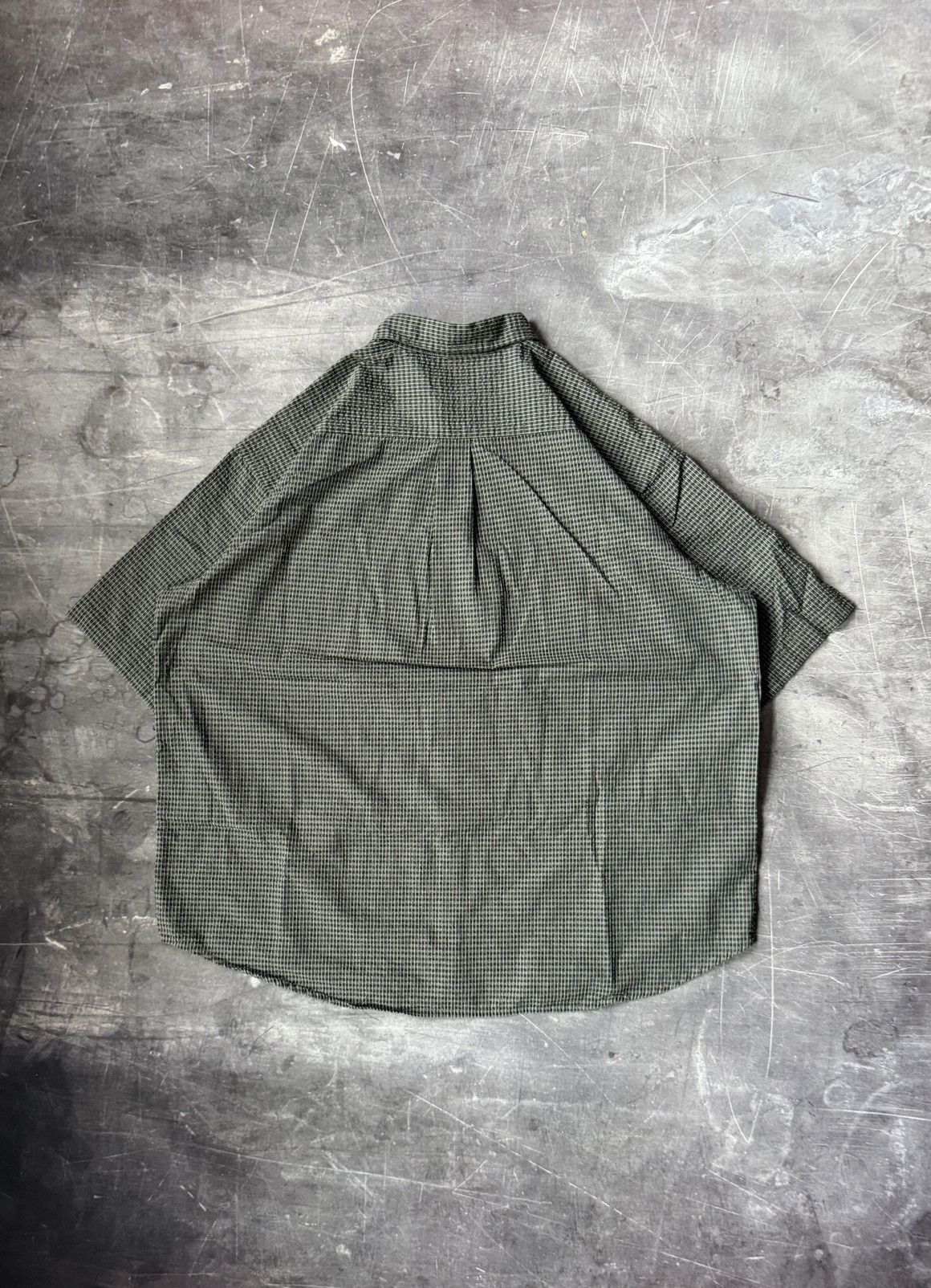 Arrow Vintage Arrow Seersucker Short Sleeve Buttondown Shirt (XXL) Size US XXL / EU 58 / 5 - 4 Thumbnail