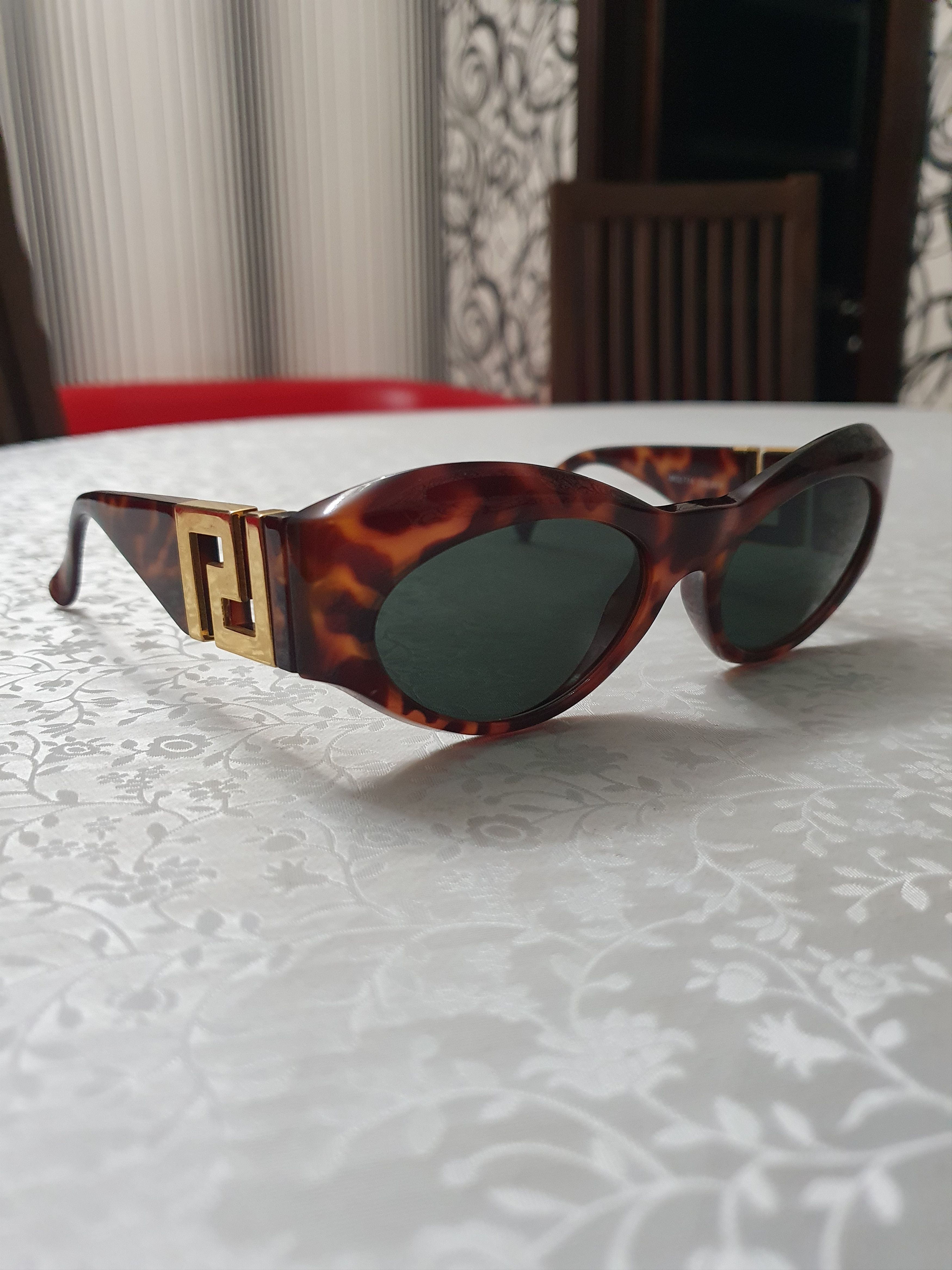 Vintage 90's Vintage Versace "Labyrinth" Y2k RetroPunk SunGlasses Size ONE SIZE - 1 Thumbnail