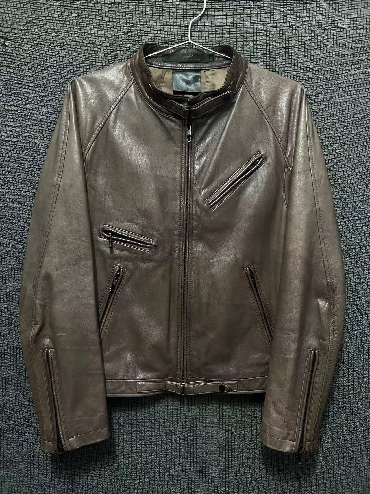 Dirain Rare Brown Leather Jacket by Dirain_Tokyo Size US S / EU 44-46 / 1 - 1 Thumbnail
