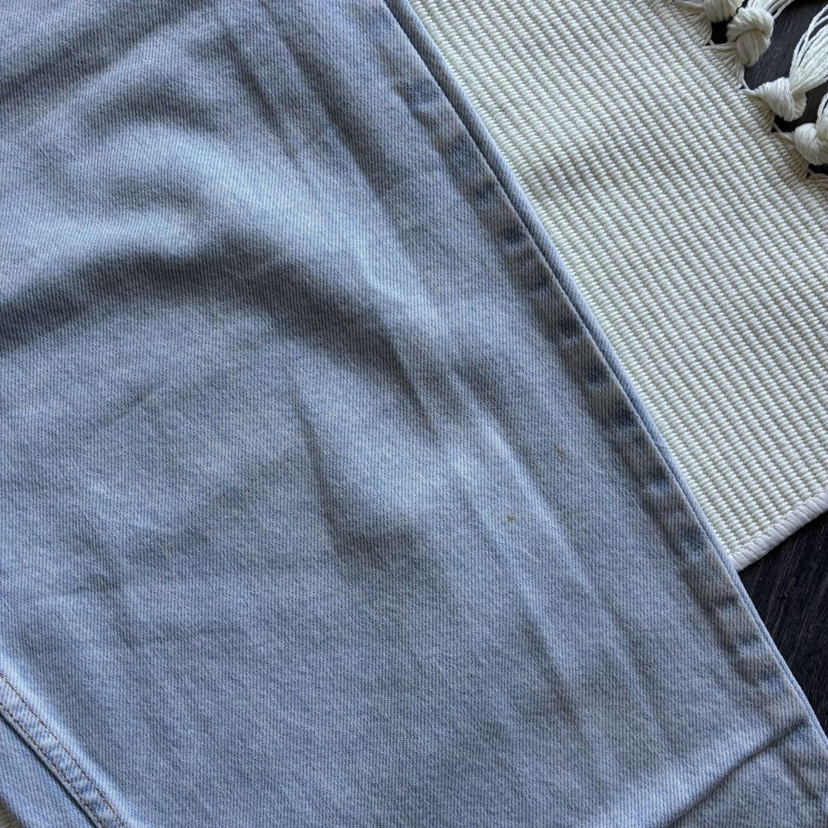 Isabel Marant Etoile Isabel Marant High-Waisted Wide Leg Light Blue Washed Jeans Size 34" / US 12 / IT 48 - 5 Thumbnail