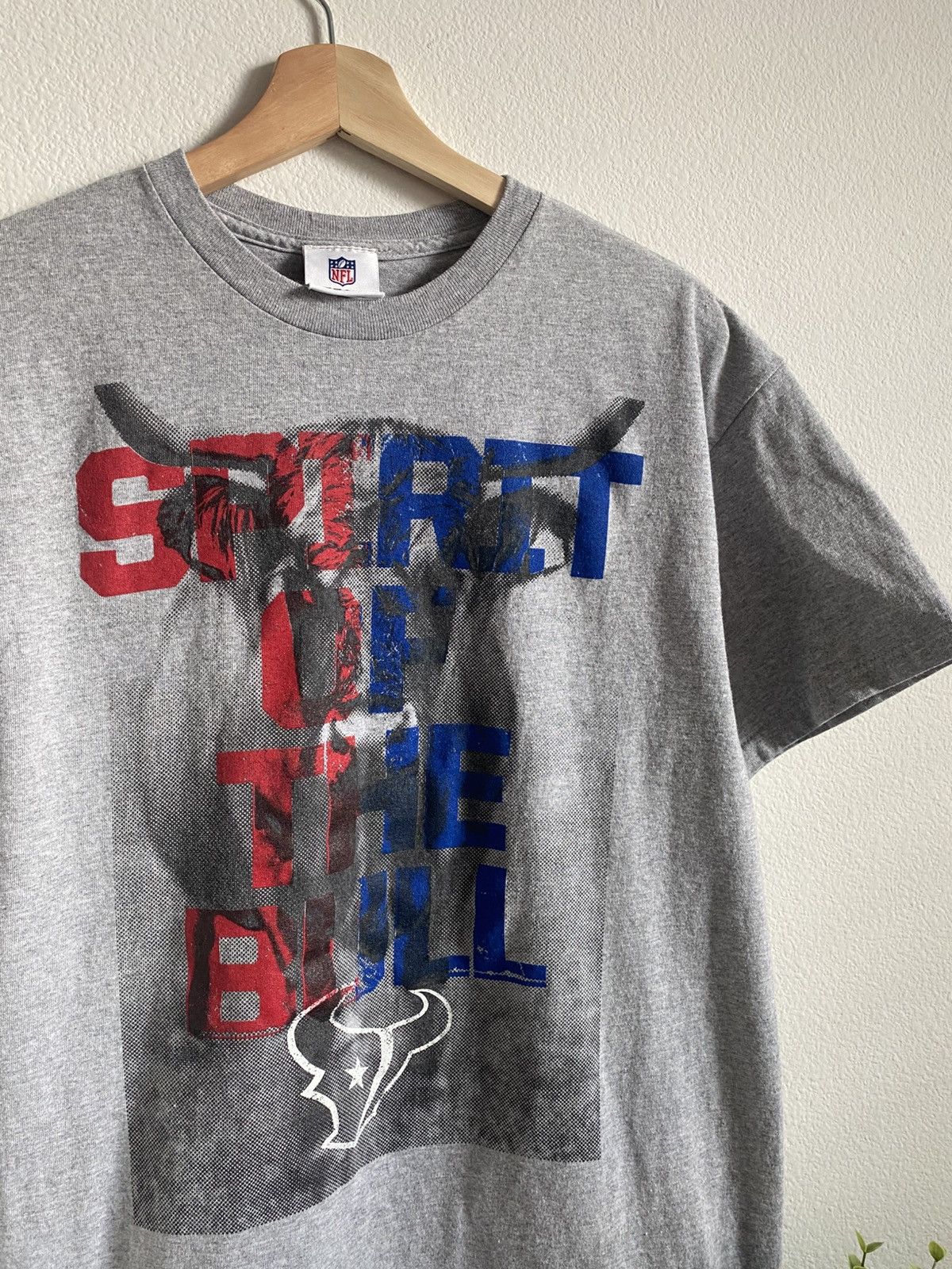 NFL NFL Houston Texans Bull Tee Size US M / EU 48-50 / 2 - 3 Thumbnail