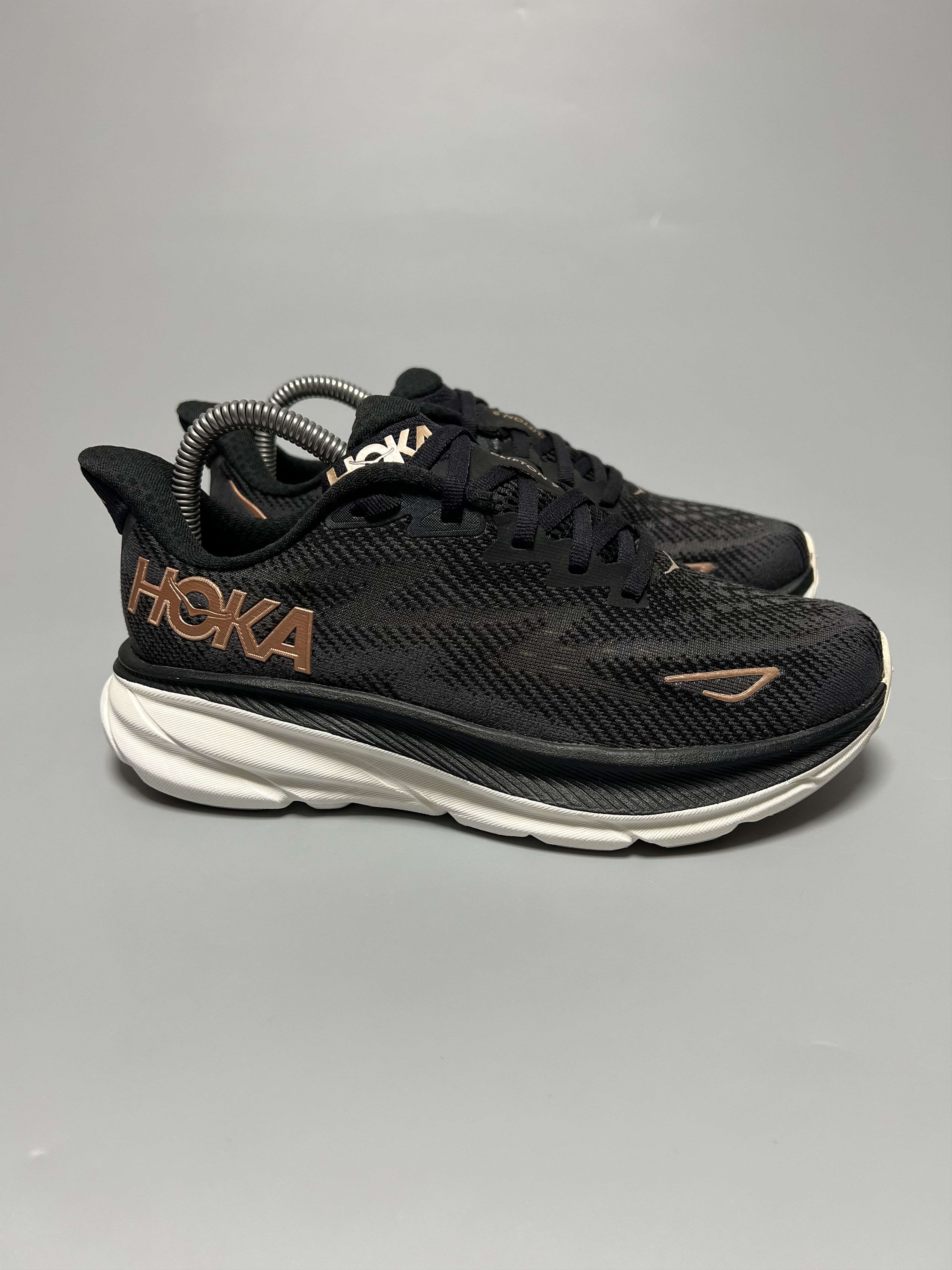 Hoka 5.5D Hoka One One Clifton 9 Wide Running Shoes Walking Gym Size US 5.5 / IT 35.5 - 2 Thumbnail