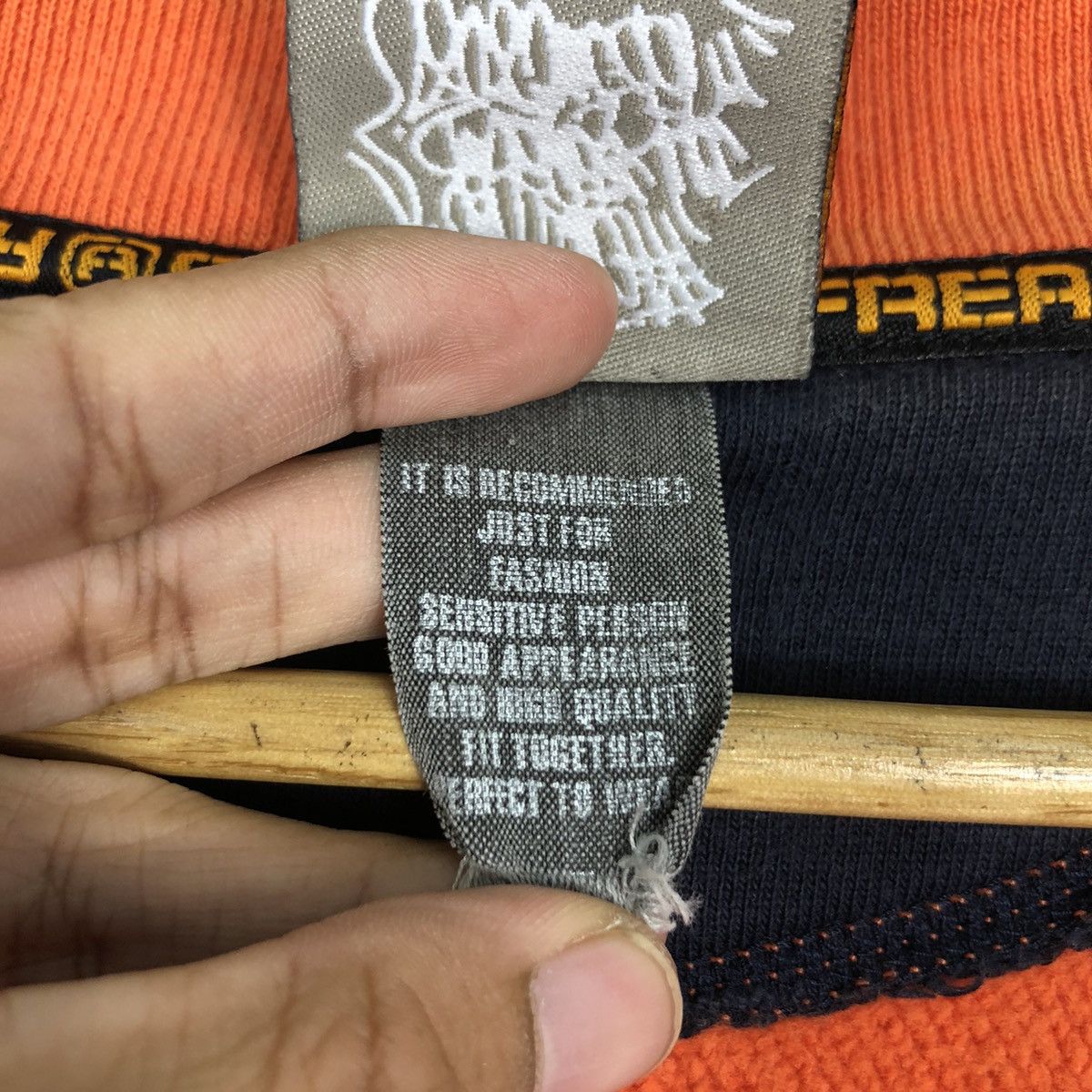 Japanese Brand Rare Freaky Massive Manager Varsity Jacket Large Orange Size US L / EU 52-54 / 3 - 19 Thumbnail
