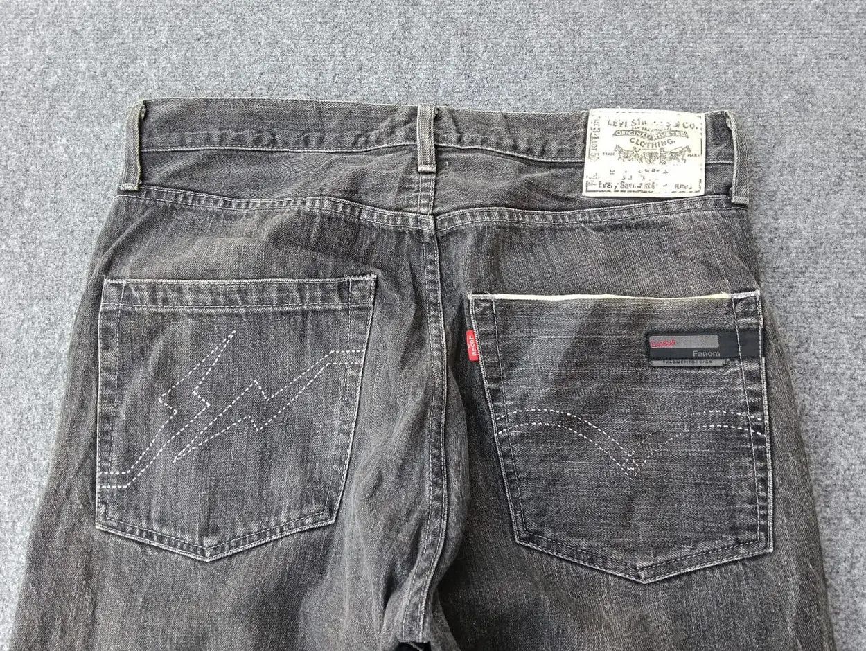 Fragment Design × Levi's Levi’s Fenom x Fragment Design Black Selvedge Made in Japan. Size US 34 / EU 50 - 16 Thumbnail