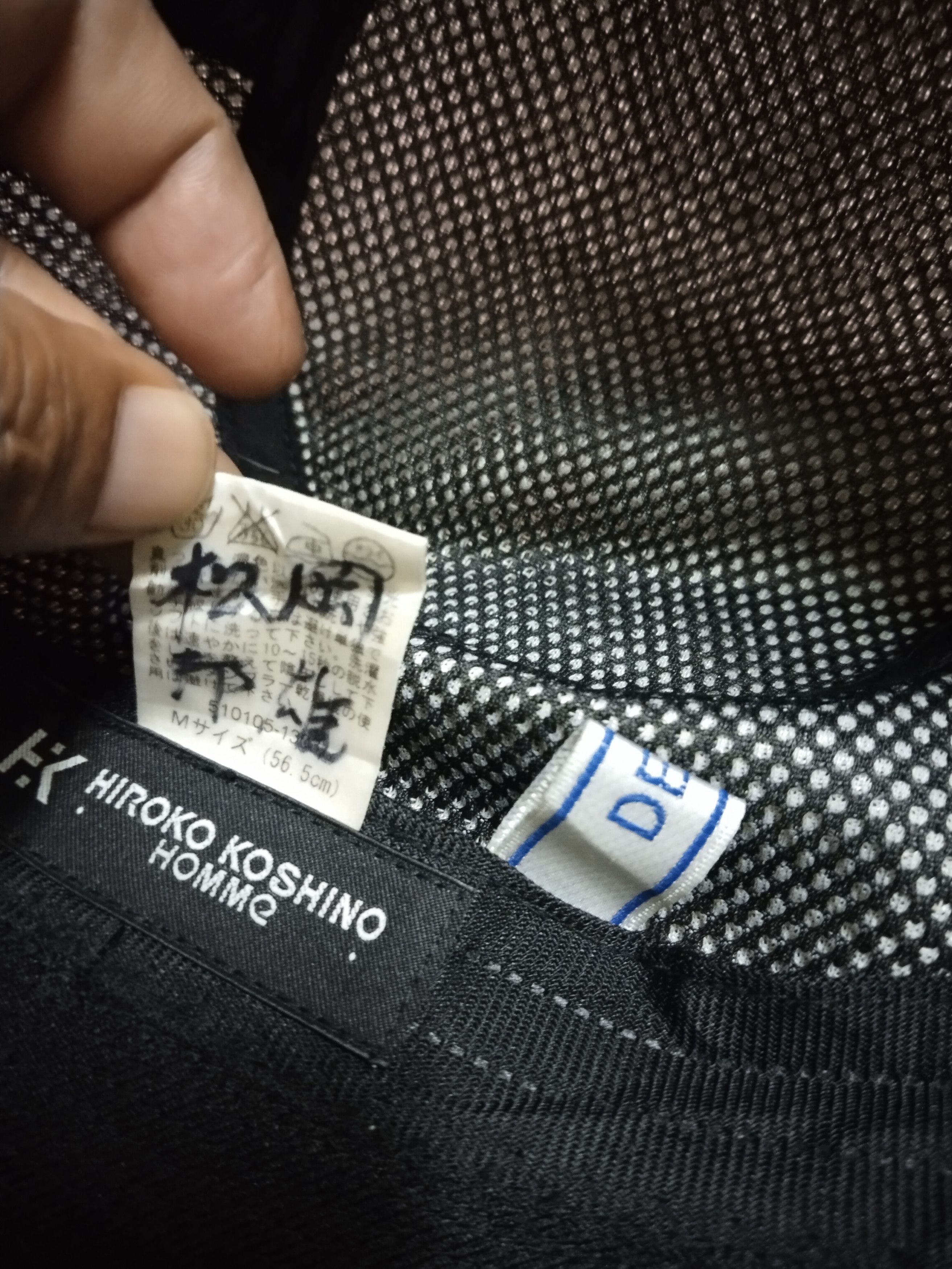 Designer × Hiroko Koshino Homme × Japanese Brand DESIGNER HIROKO KOSHINO BUCKET HAT Size ONE SIZE - 6 Thumbnail