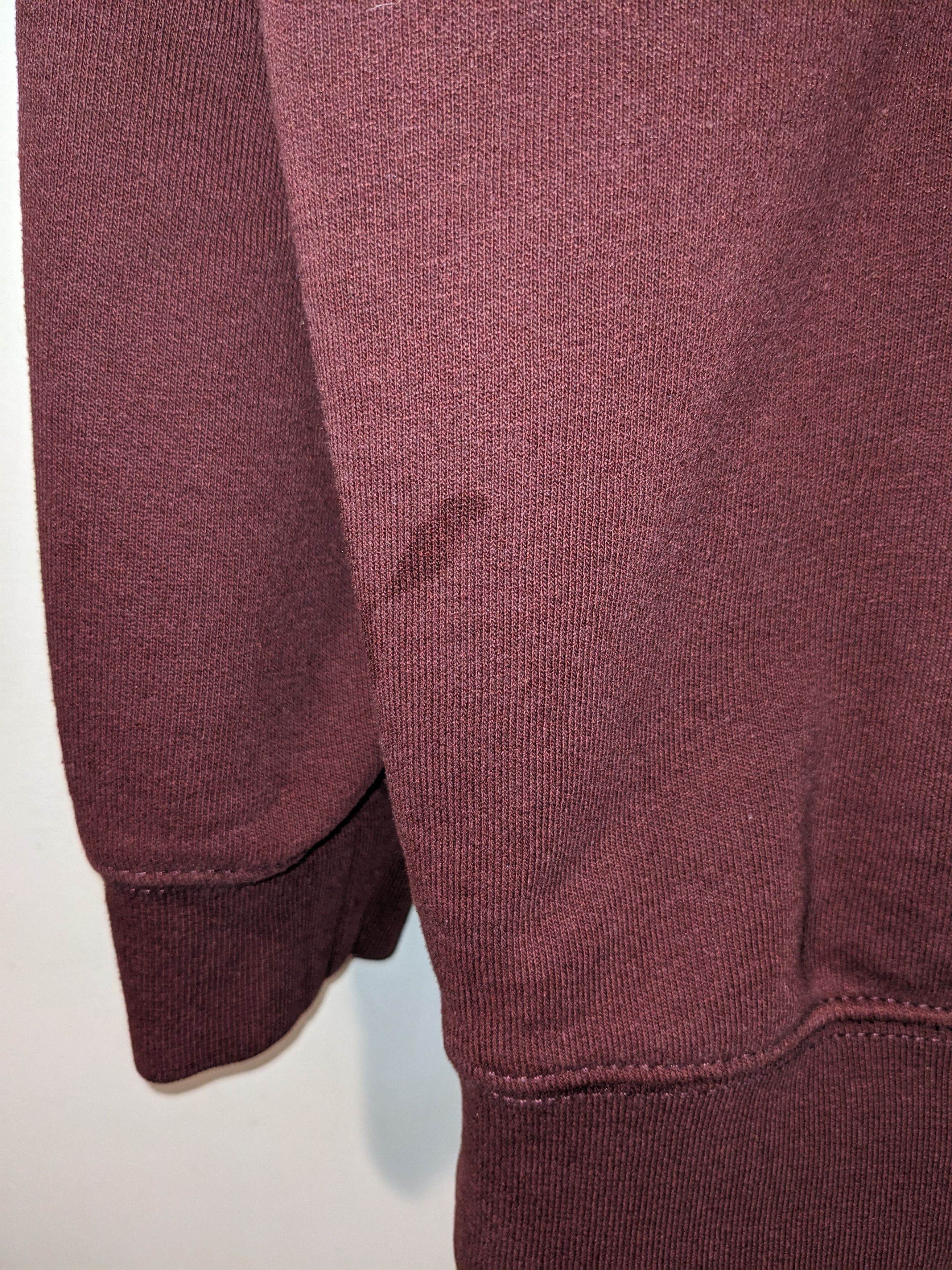 Carhartt × Designer Carhartt Logo Medium Loose Fit Burgundy Red Hoodie Size US M / EU 48-50 / 2 - 8 Thumbnail