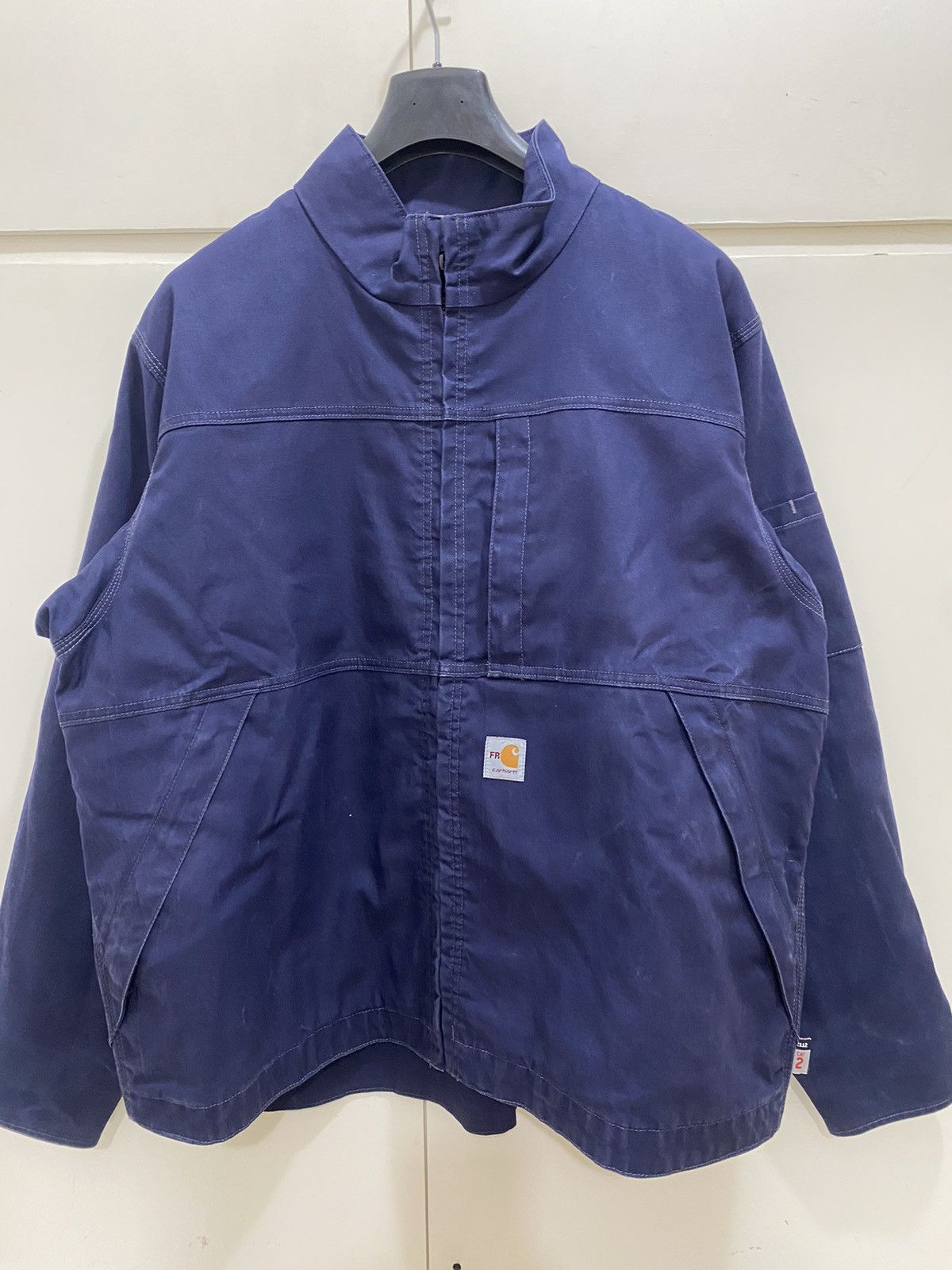 Carhartt Carhartt USA FR jacket, size XL, blue, fireproof, used, Size US XL / EU 56 / 4 - 2 Thumbnail