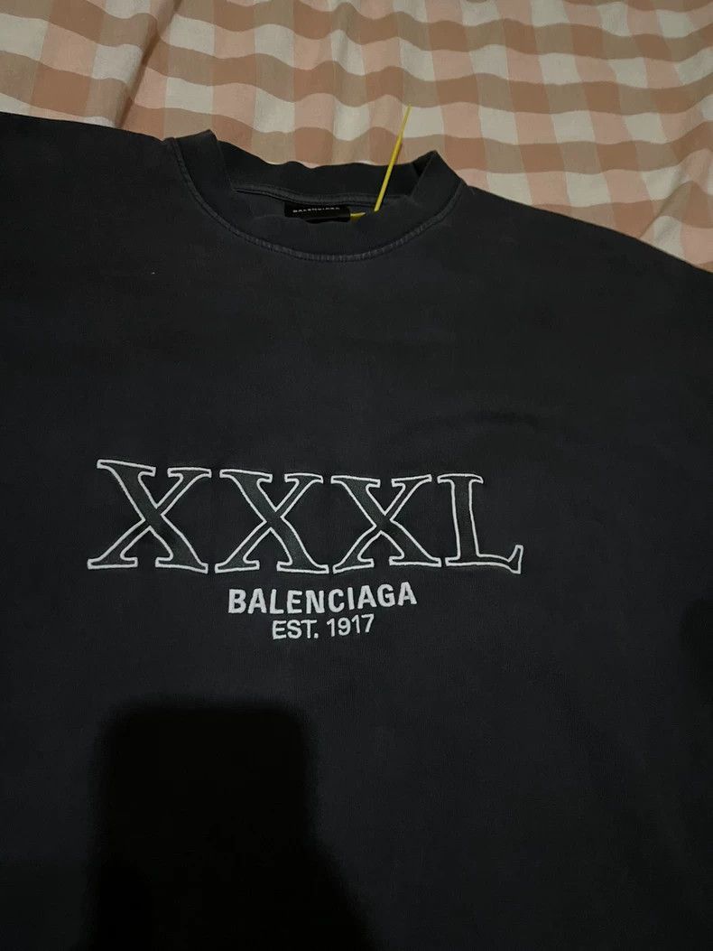 Balenciaga balenciaga 3xl black short sleeve-2507 Size US S / EU 44-46 / 1 - 2 Thumbnail
