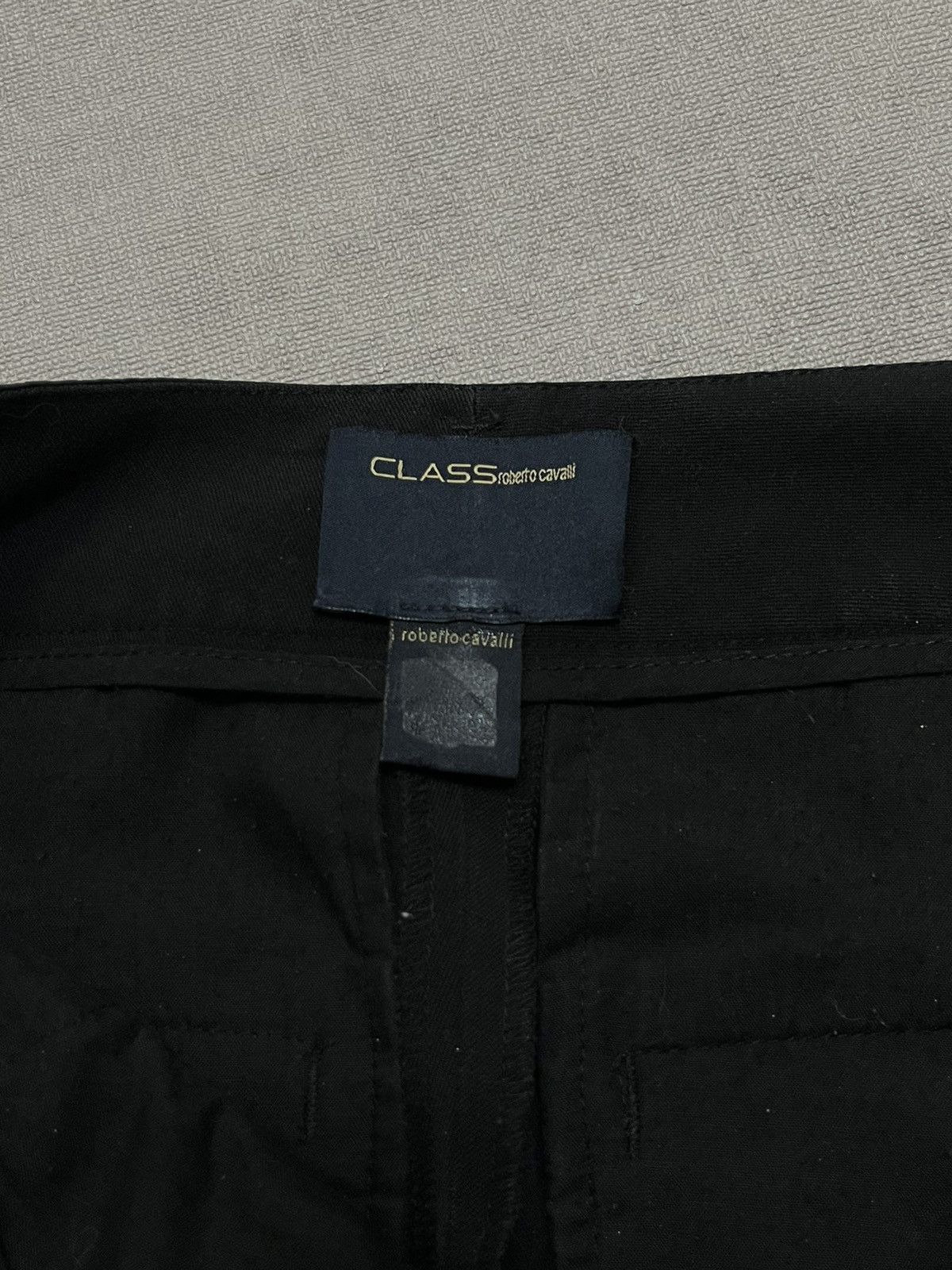 Roberto Cavalli Class Roberto Cavalli Womens Dress Pants Black Bottom Just Size 27" / US 4 / IT 40 - 10 Thumbnail
