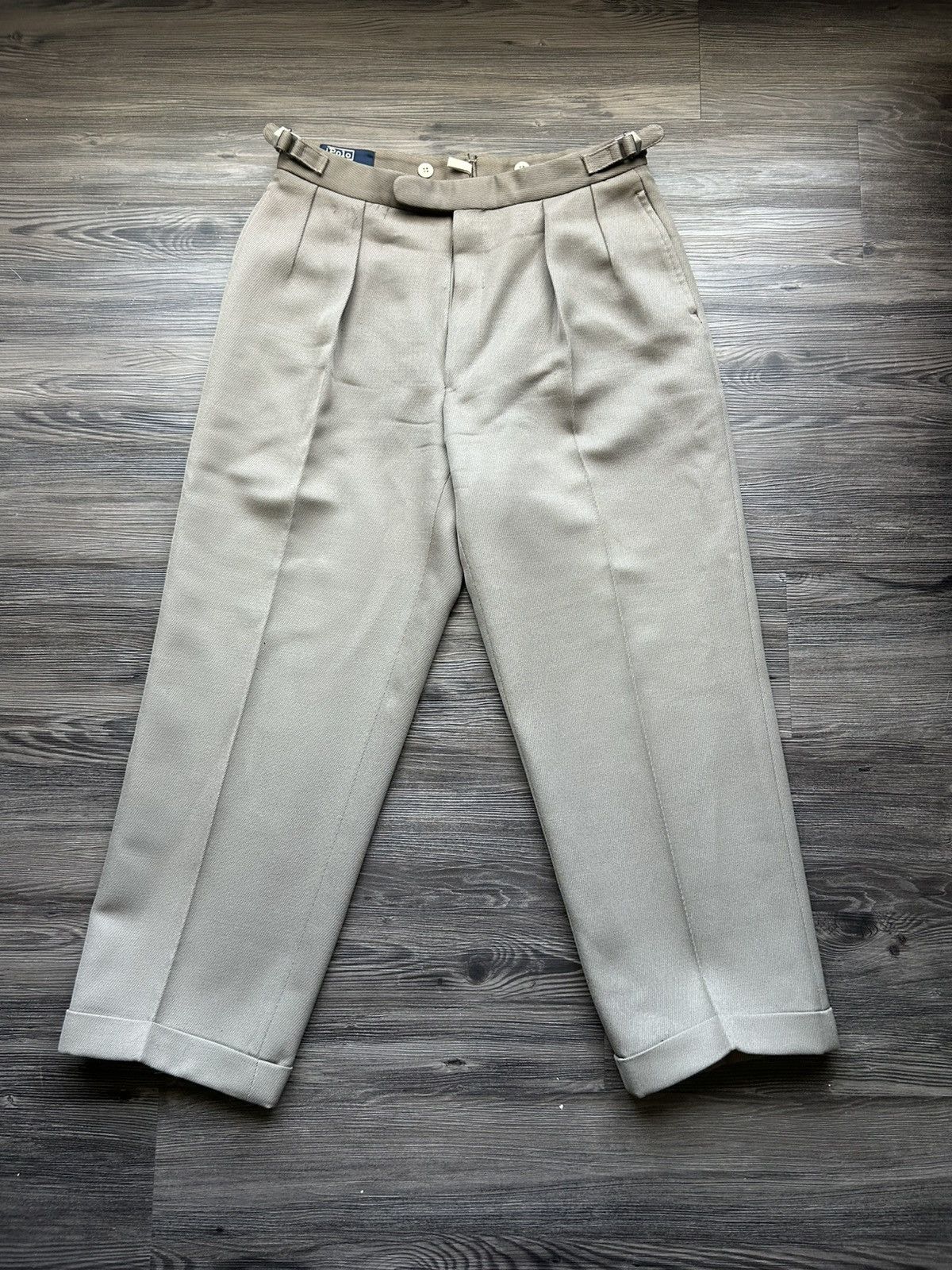 Polo Ralph Lauren Vintage 80’s Polo Ralph Lauren Trousers Size US 34 / EU 50 - 1 Thumbnail