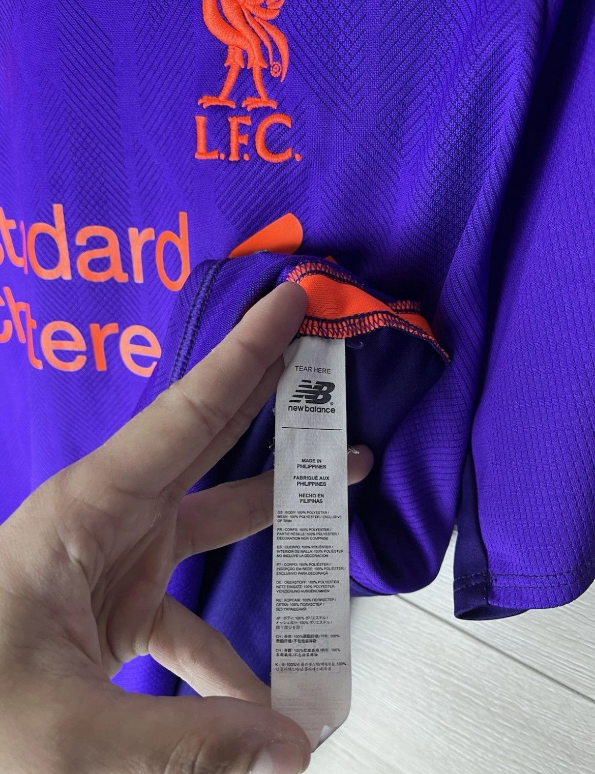 New Balance Soccer Jersey Liverpool new balance #18 Jamie 18/19 mens Size US M / EU 48-50 / 2 - 5 Thumbnail