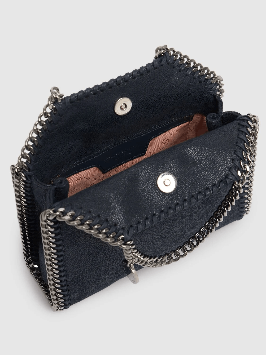 Stella McCartney Stella McCartney Falabella Tiny Midnight Tote Bag New Size ONE SIZE - 4 Thumbnail