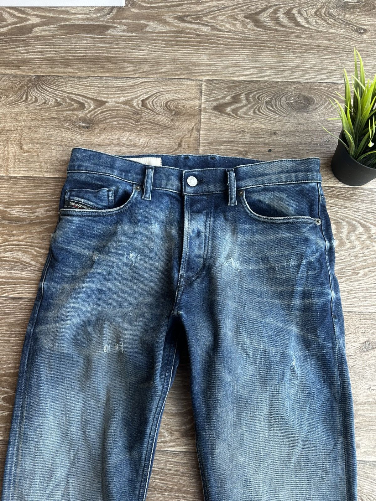 Diesel 🔥 Diesel Tepphar Vintage Denim Jeans Pants 29x34 Slim Skinny Size US 29 - 4 Thumbnail