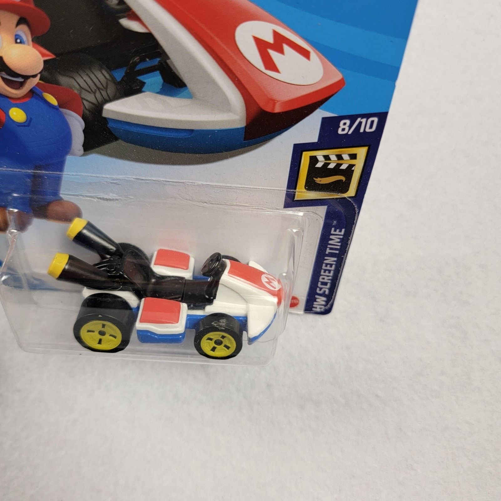 Nintendo Super Mario Bundle Blanket + Mario Figure + Hot Wheels Kart Size ONE SIZE - 4 Thumbnail