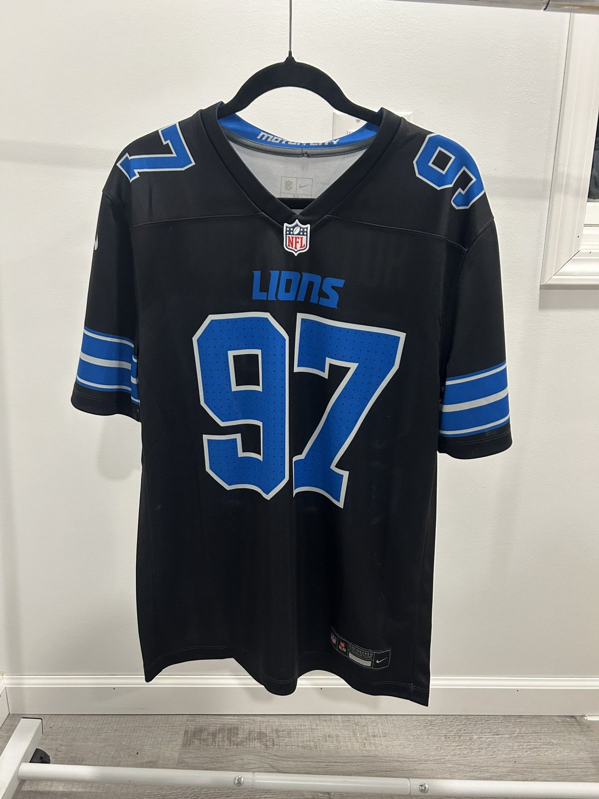 Nike Nike Lions Adian Hutchinson Jersey Size US M / EU 48-50 / 2 - 1 Thumbnail