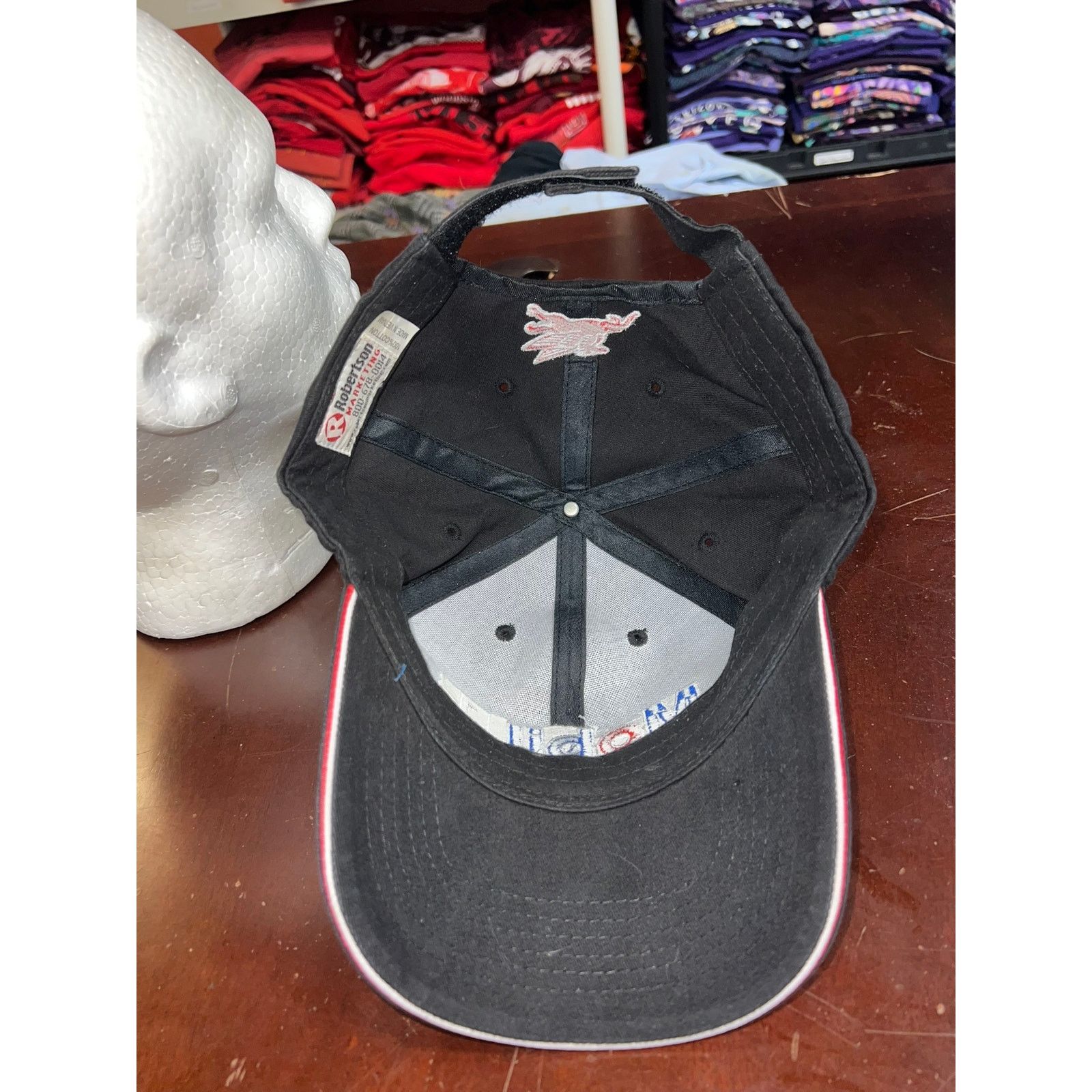 Vintage Vintage Mobil 1 Hat Cap Motor Oil Nascar Black Racing Race Size ONE SIZE - 6 Thumbnail