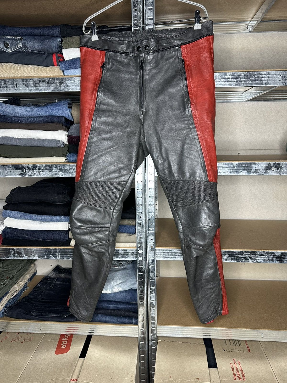 BMW BMW Motorrad Leather Jacket & Pants Set W. Germany 80s Suit Size US L / EU 52-54 / 3 - 4 Thumbnail