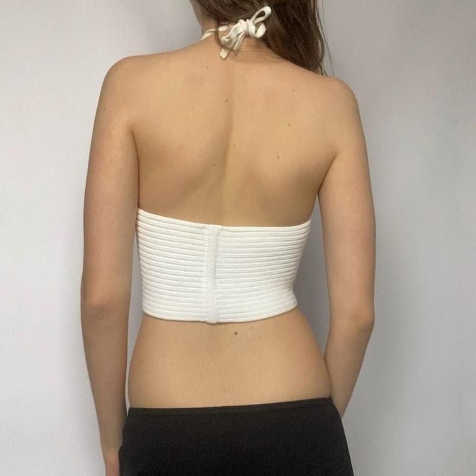 Chanel × Vintage chanel spring/summer 2002 halter top Size XS / US 0-2 / IT 36-38 - 8 Thumbnail