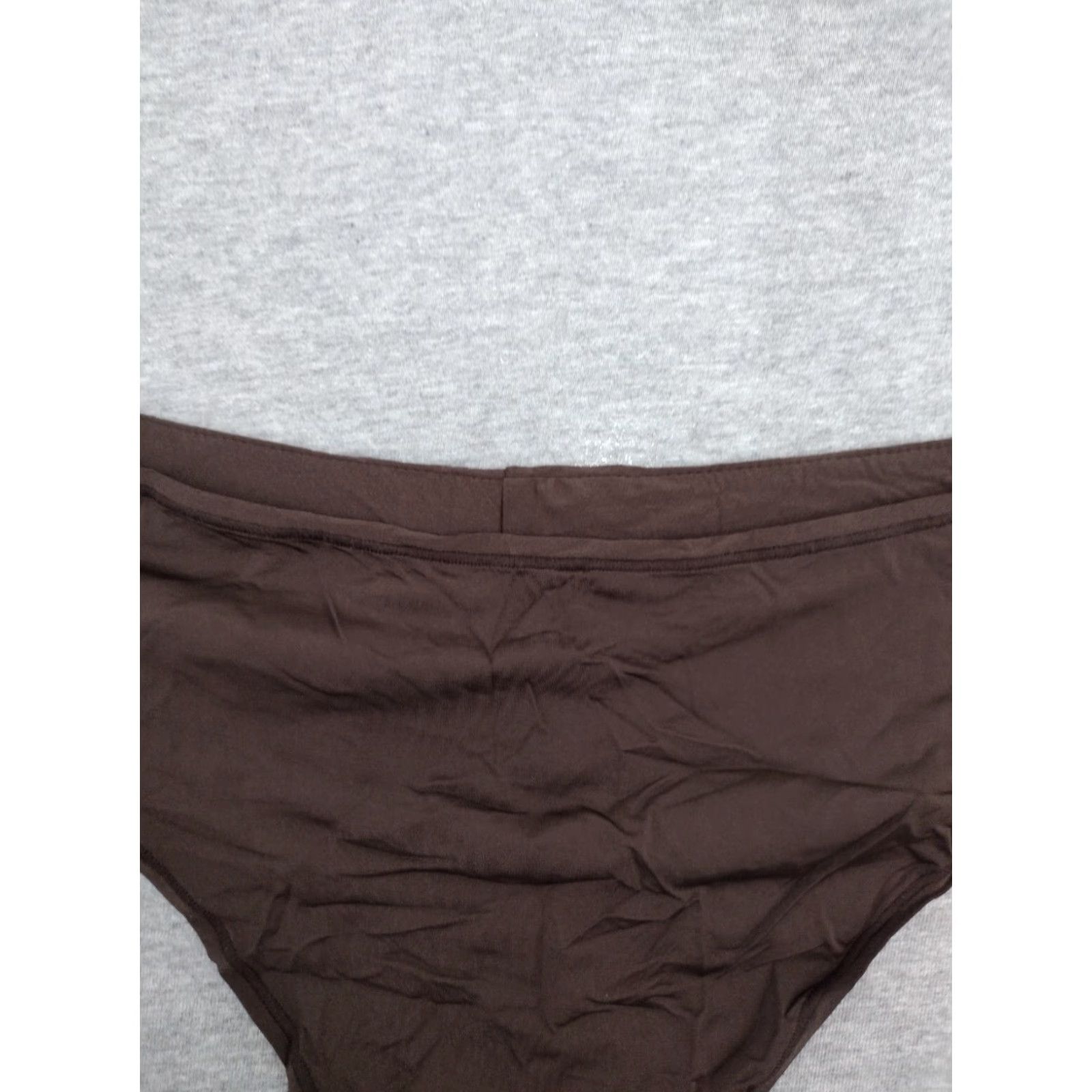 SKIMS SKIMS Panties Thong Women's Body Espresso 3X Plus Size Feminine Opaque Lightweight Stretch | 3X | PN-THG-2867 Size ONE SIZE - 3 Thumbnail