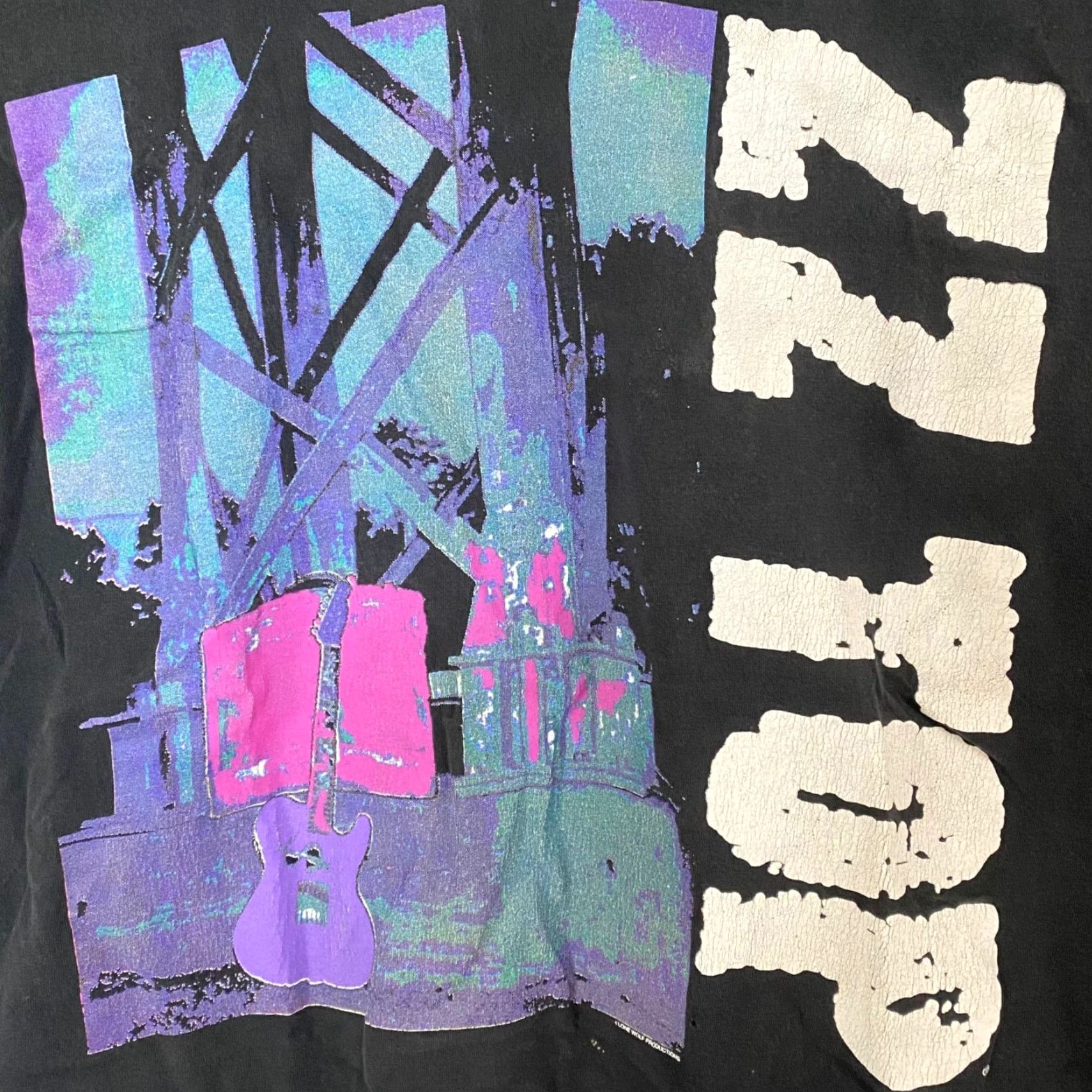 Vintage VINTAGE ZZ Top Antenna World Tour Black Graphic T Shirt Mens Large L United States 1994 Tour Graphic Print Shirt Size US L / EU 52-54 / 3 - 7 Thumbnail
