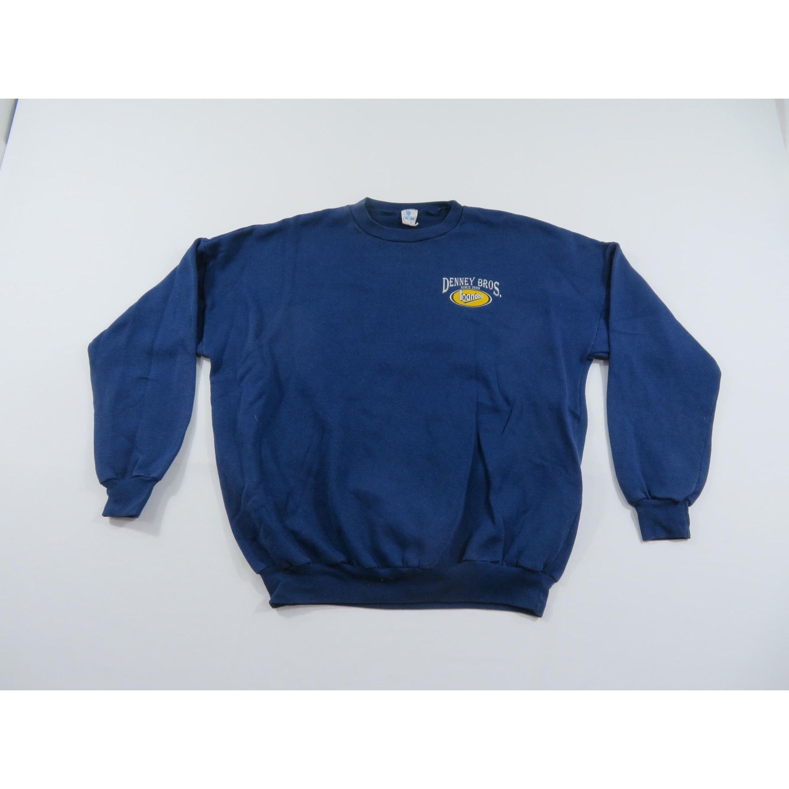 Other Denney Bros Bandog Sweatshirt, Double Sided, Blue XL 1990s Size US XL / EU 56 / 4 - 2 Thumbnail