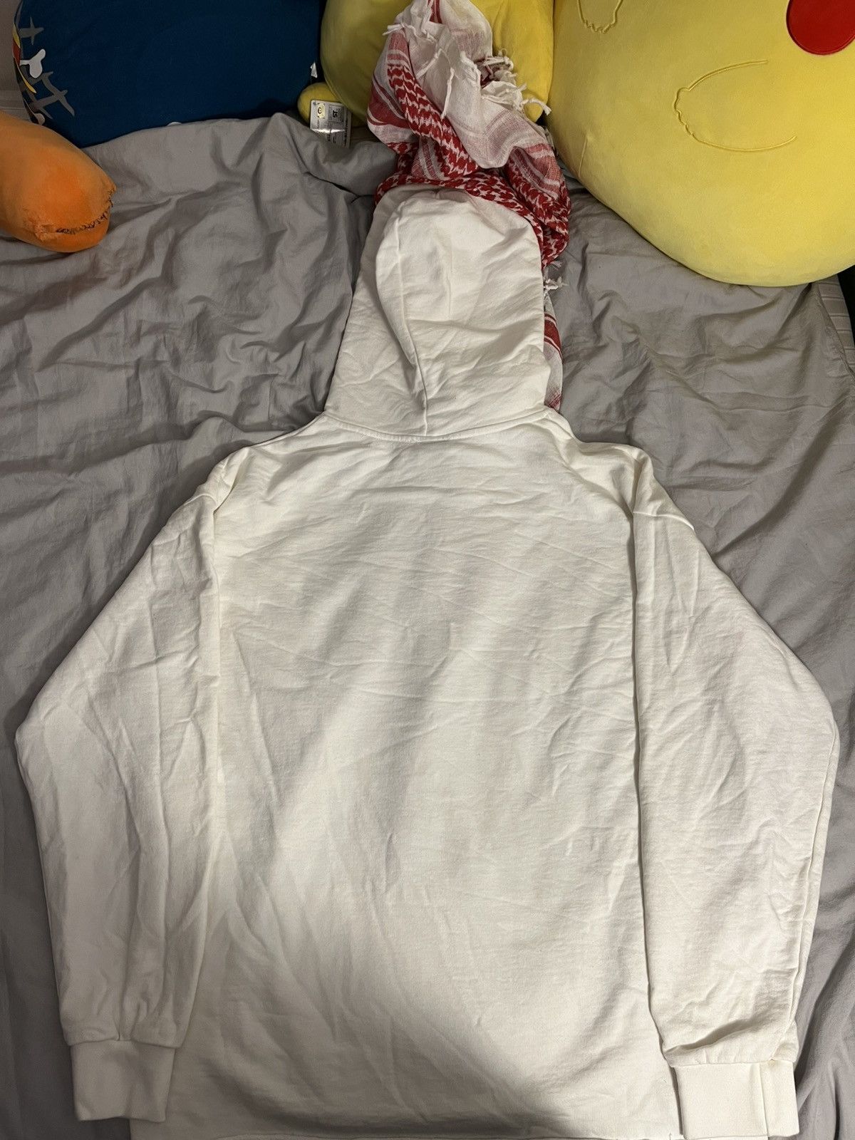 Velour Velour scars scarf hoodie white Size US M / EU 48-50 / 2 - 7 Thumbnail