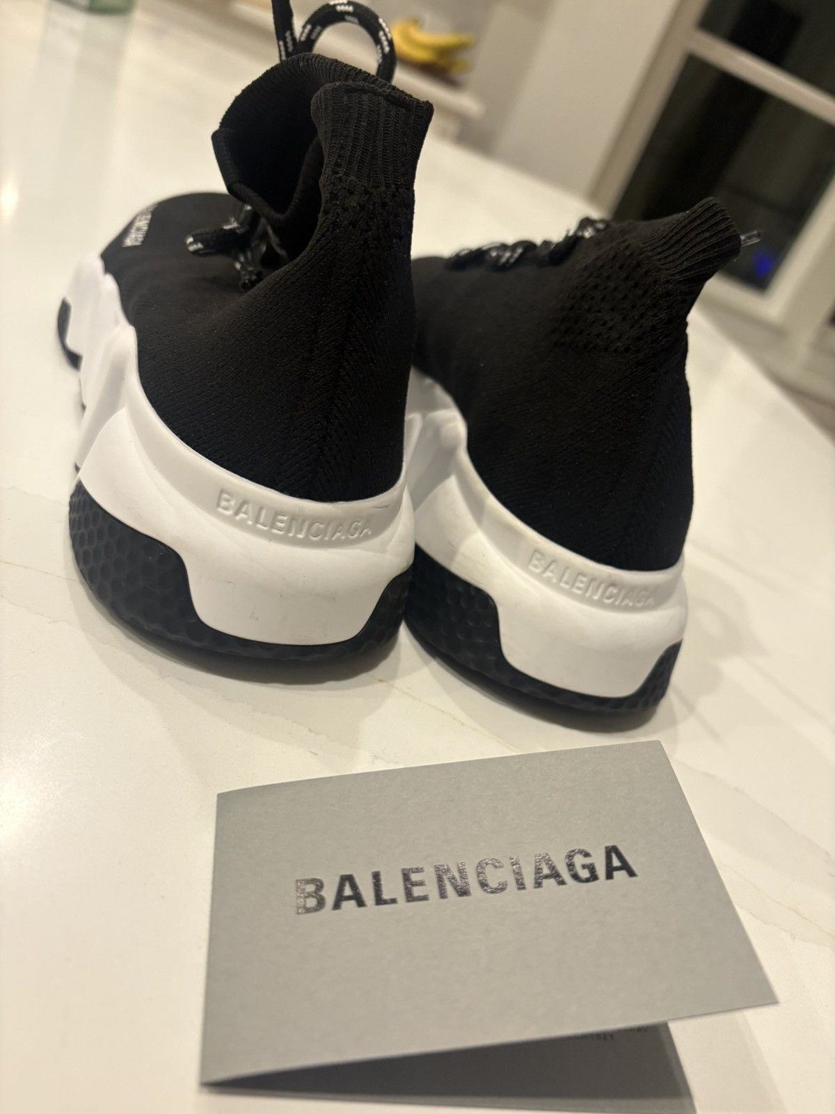 Balenciaga Balenciaga Women’s Speed LT Lace-Up Sneaker Size 38 Size US 8 / IT 38 - 3 Thumbnail