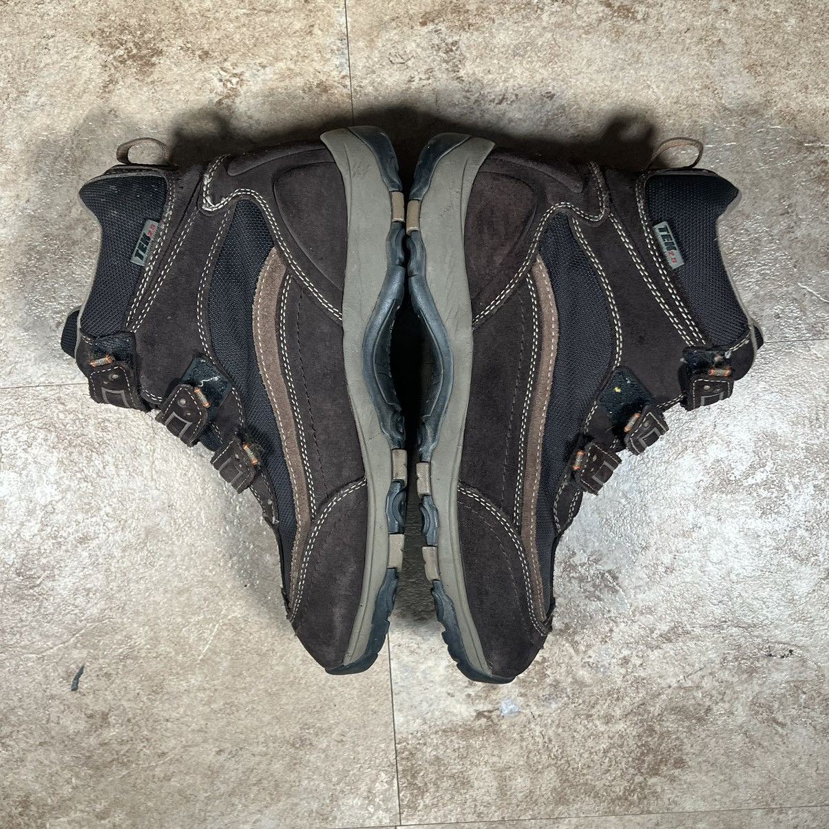 L.L. Bean × Vintage Vtg Men's L.L. Bean Brown Suede Outdoor Hiking Boots Size US 11.5 / EU 44-45 - 6 Thumbnail