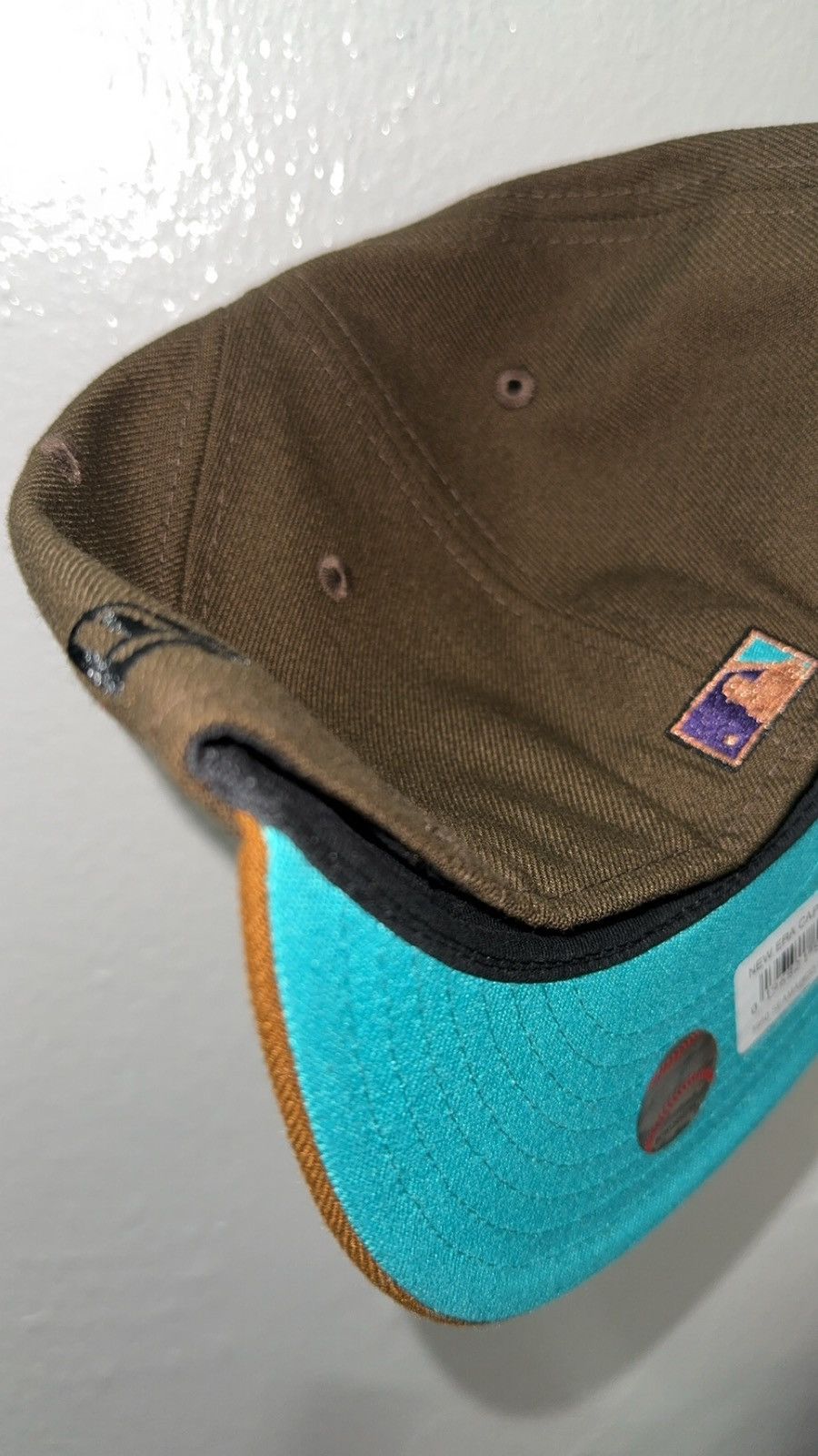 New Era New Era 59fifty Brown Seattle Mariners fitted hat size 7 1/8 Size ONE SIZE - 4 Thumbnail