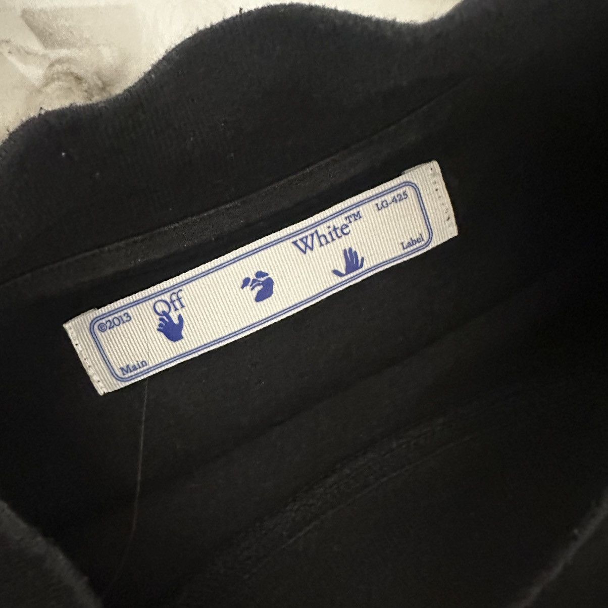 Off-White Off White Mock Neck T Shirt Size US L / EU 52-54 / 3 - 2 Thumbnail