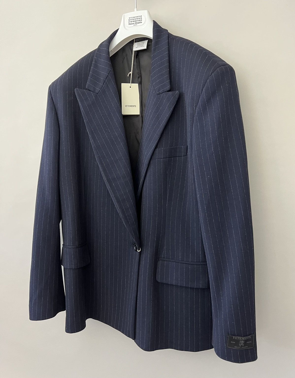 Vetements Vetements Striped Blazer Jacket Size US S / EU 44-46 / 1 - 2 Thumbnail