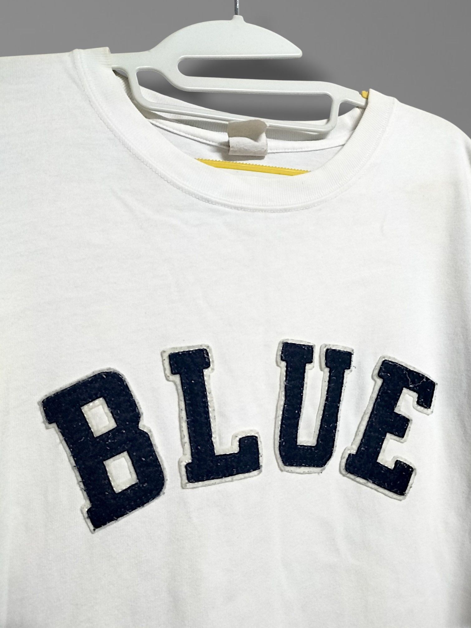 Blue Blue Japan × Fruit Of The Loom Vintage 90s Blue Blue Japan X Russell Athletes Size US L / EU 52-54 / 3 - 2 Thumbnail