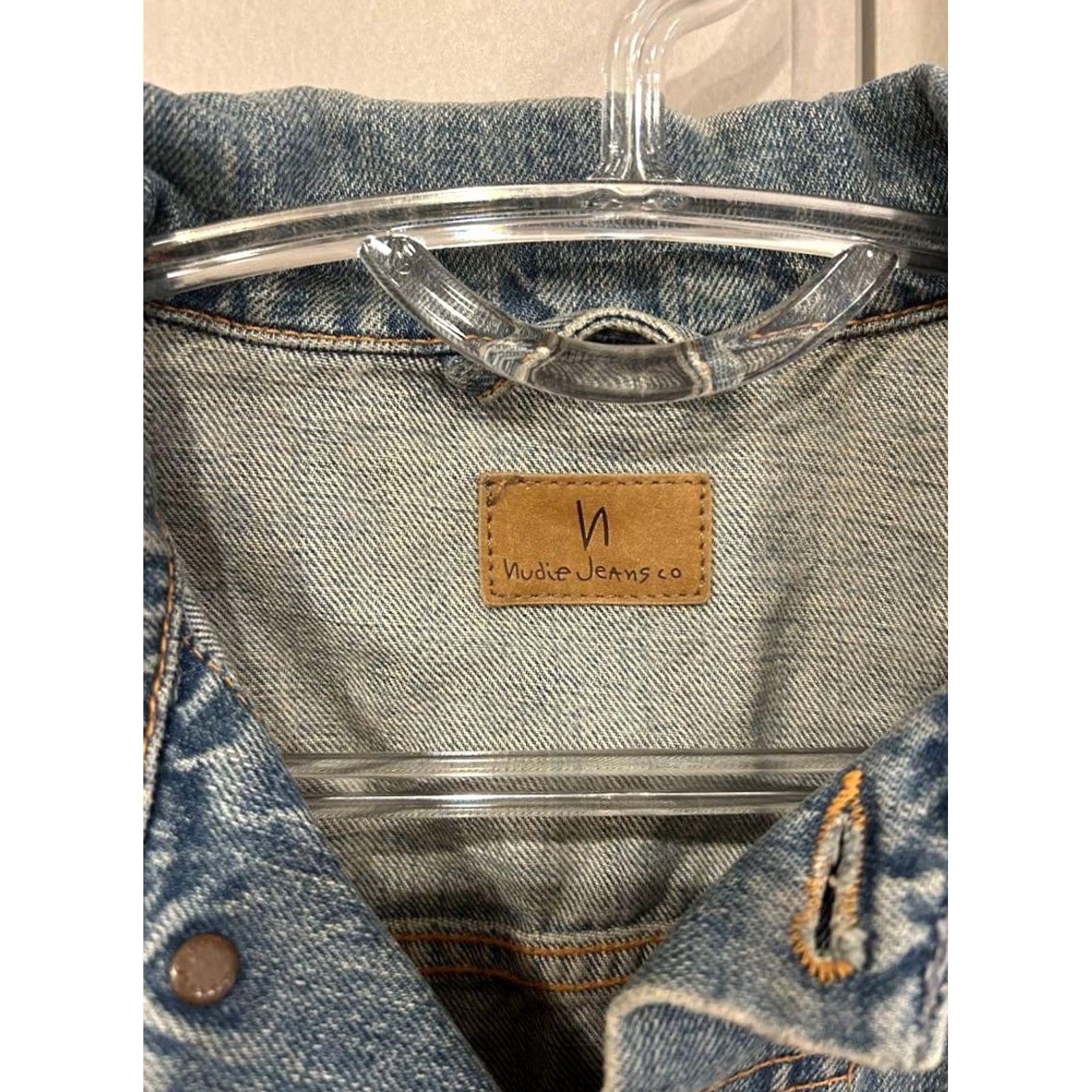 Nudie Jeans Nudie Jeans Co Denim Jacket Light Blue S Size Vintage Jacket Men Size US 29 - 2 Thumbnail