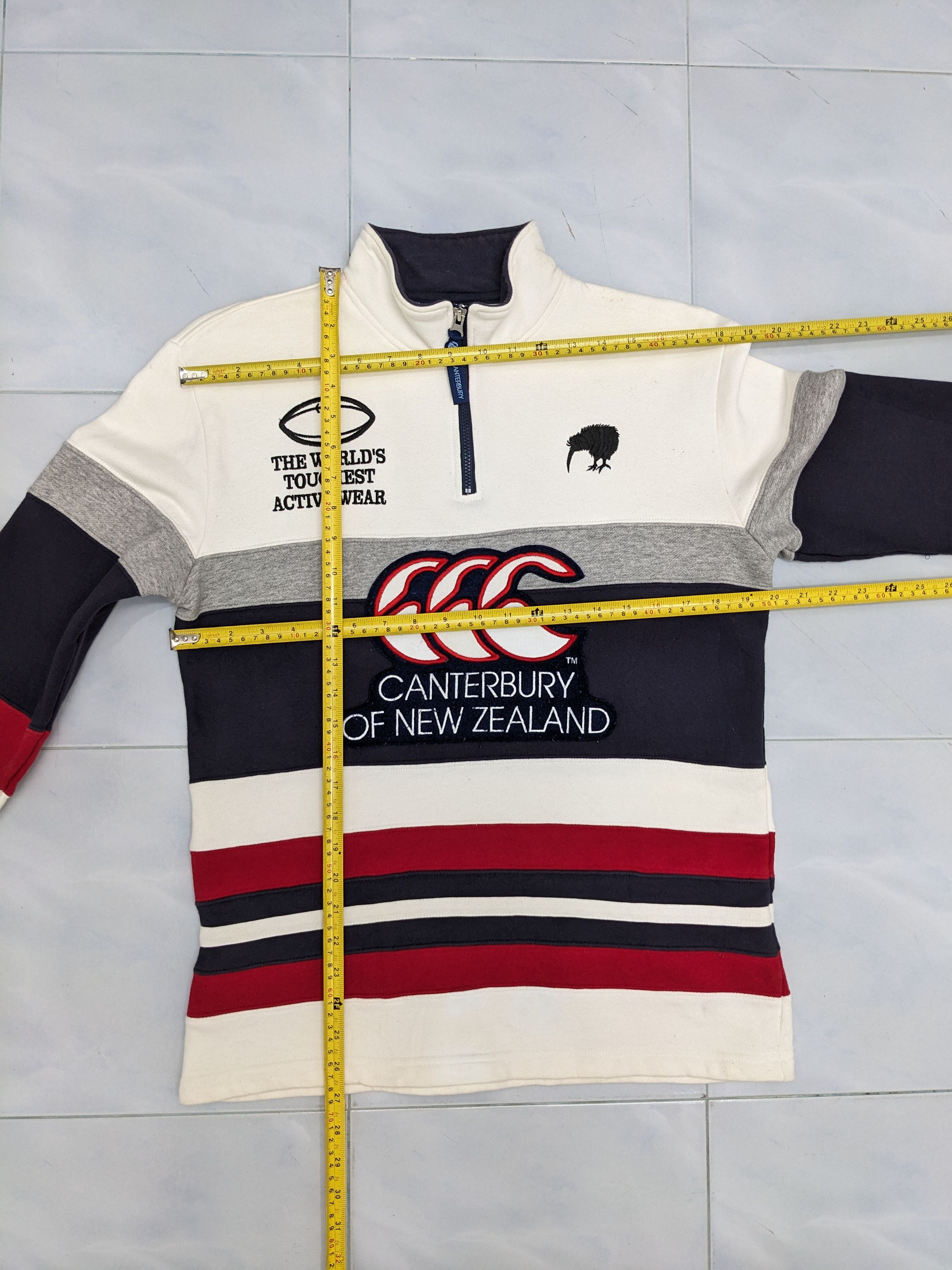Canterbury of New Zealand Canterbury Of New Zealand Rugby Stripe Sweatshirt Size US L / EU 52-54 / 3 - 8 Thumbnail