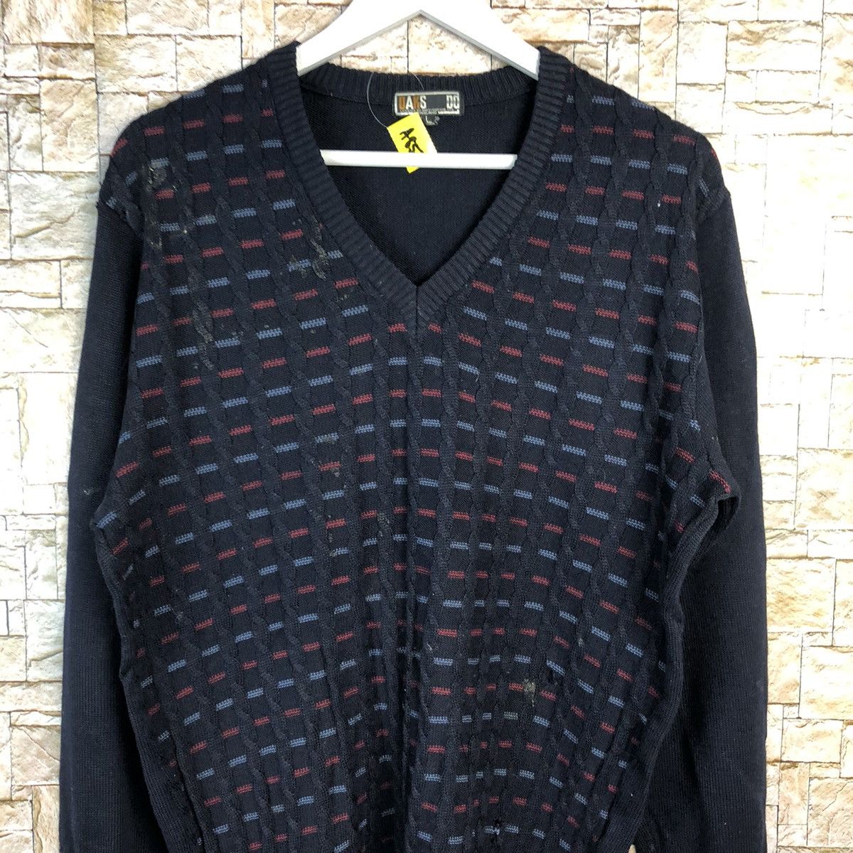 Homespun Knitwear × Japanese Brand Daks Do japan vintage Dark Blue Knitwear #A852 Size US M / EU 48-50 / 2 - 5 Thumbnail