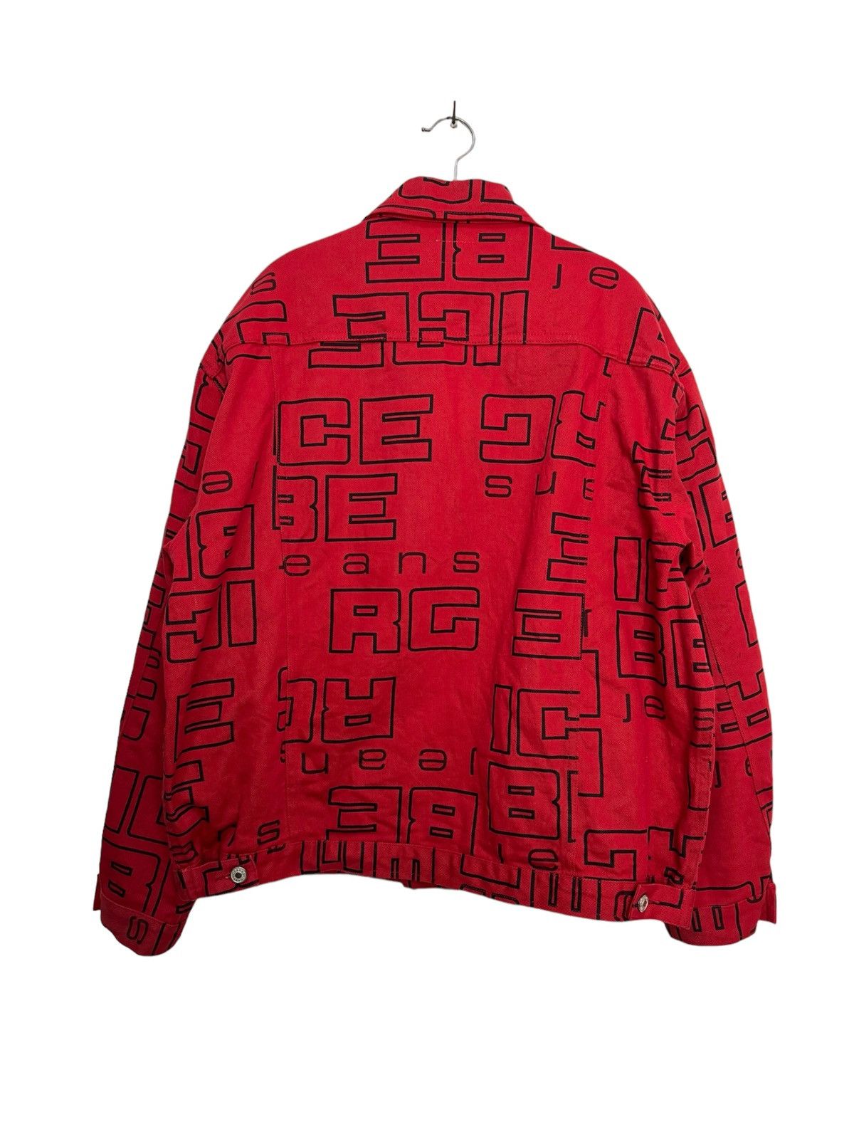 Iceberg × Vintage Iceberg Jeans 90’s Block Spellout Jacket Size US XL / EU 56 / 4 - 2 Thumbnail
