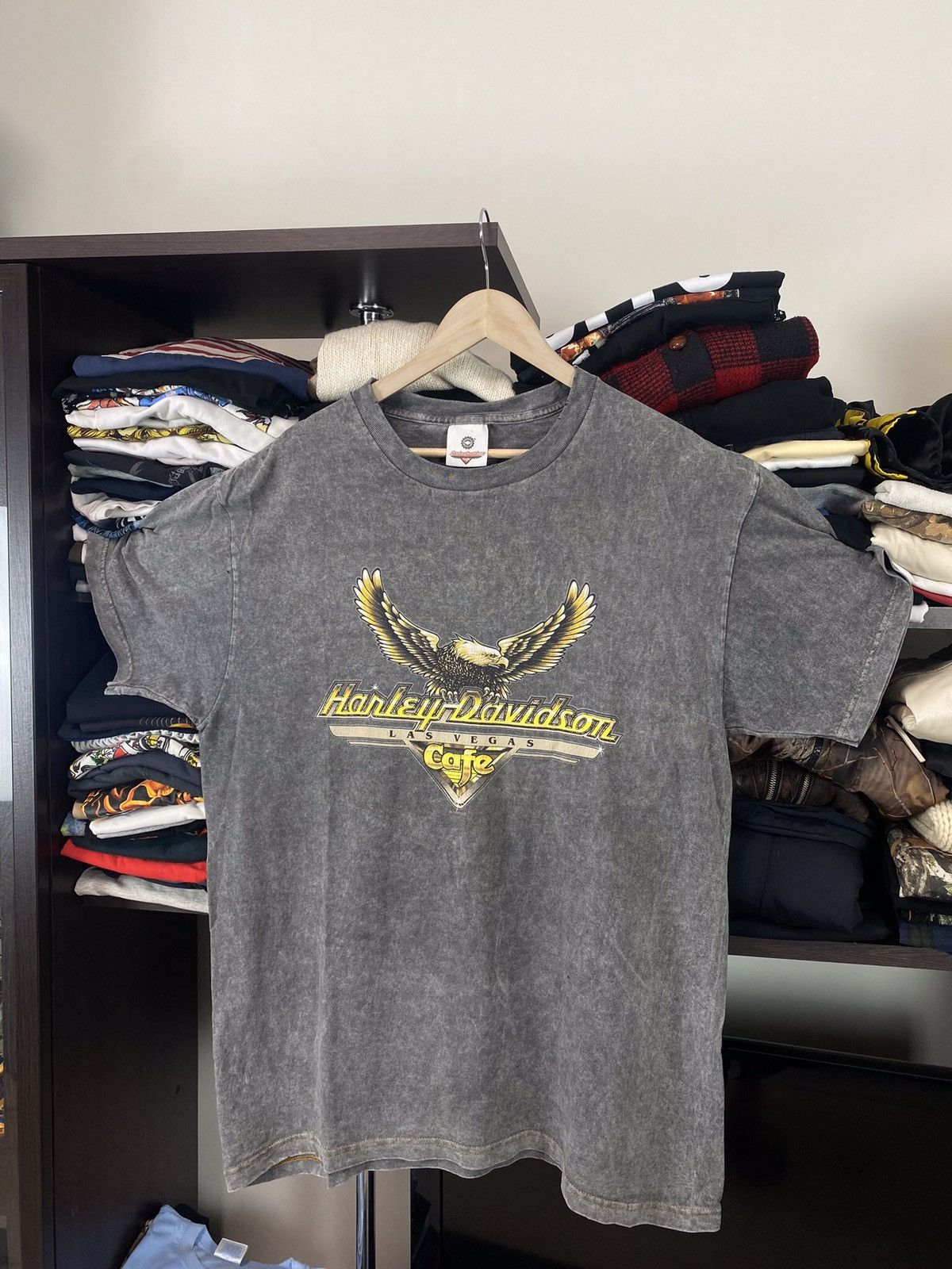 Harley Davidson × Vintage Vintage Harley Devidson Y2K 00s Tee Size US L / EU 52-54 / 3 - 1 Thumbnail