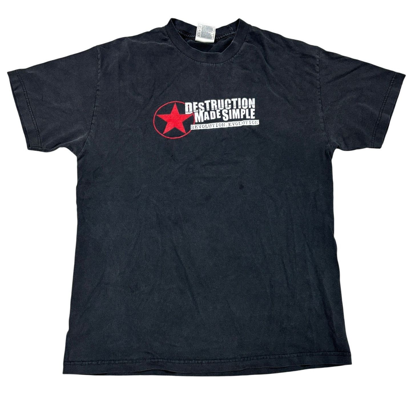 Alstyle × Band Tees × Vintage VTG Destruction Made Simple Revolution Evolution Shirt Large Size US L / EU 52-54 / 3 - 1 Thumbnail