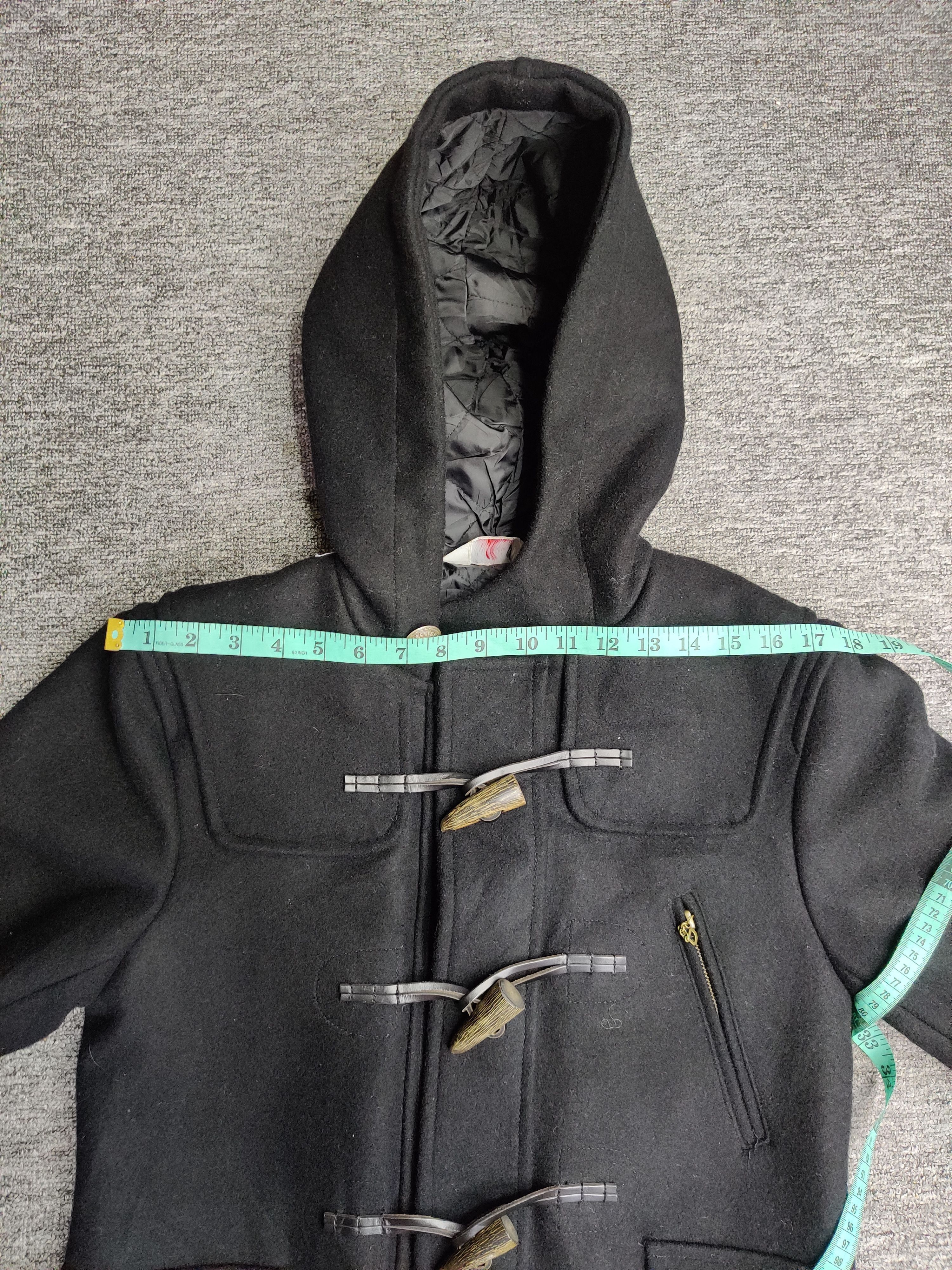 Ben Davis Vintage Ben Davis Wool Duffle Hooded Coat Size US M / EU 48-50 / 2 - 14 Thumbnail