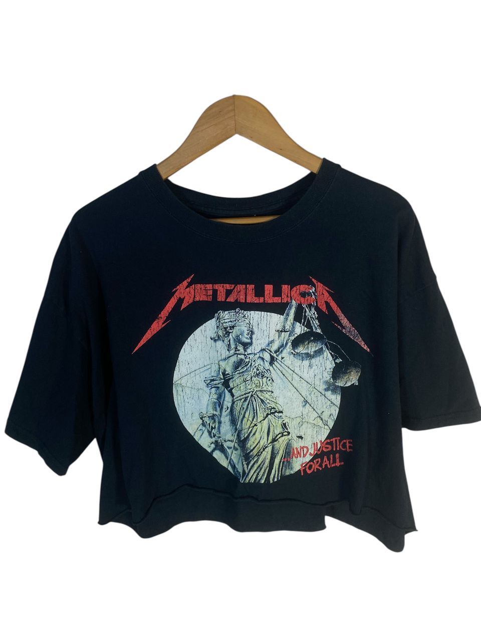 Metallica Unisex🔥Metallica croptop tshirt Size XL / US 12-14 / IT 48-50 - 1 Thumbnail