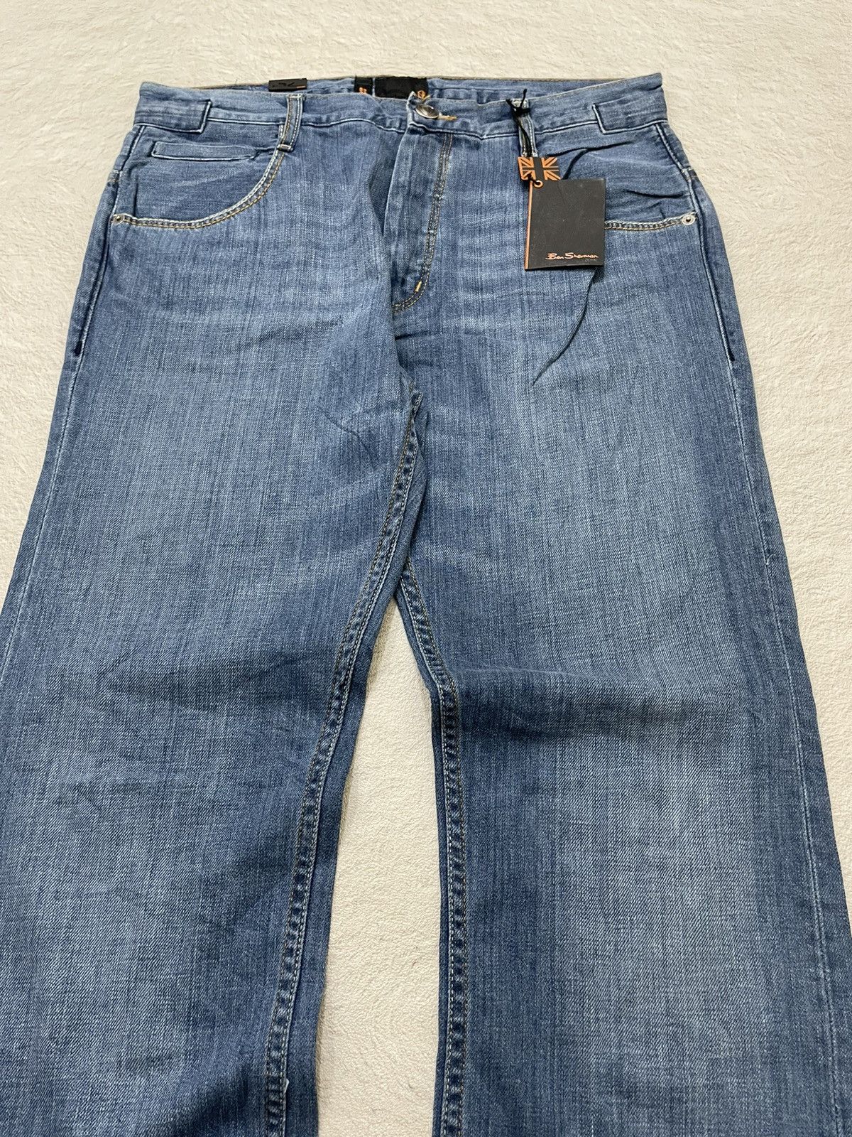 Vintage 2000s Ben Sherman Bacis Pants Loose Fit Y2k Size US 34 / EU 50 - 3 Thumbnail