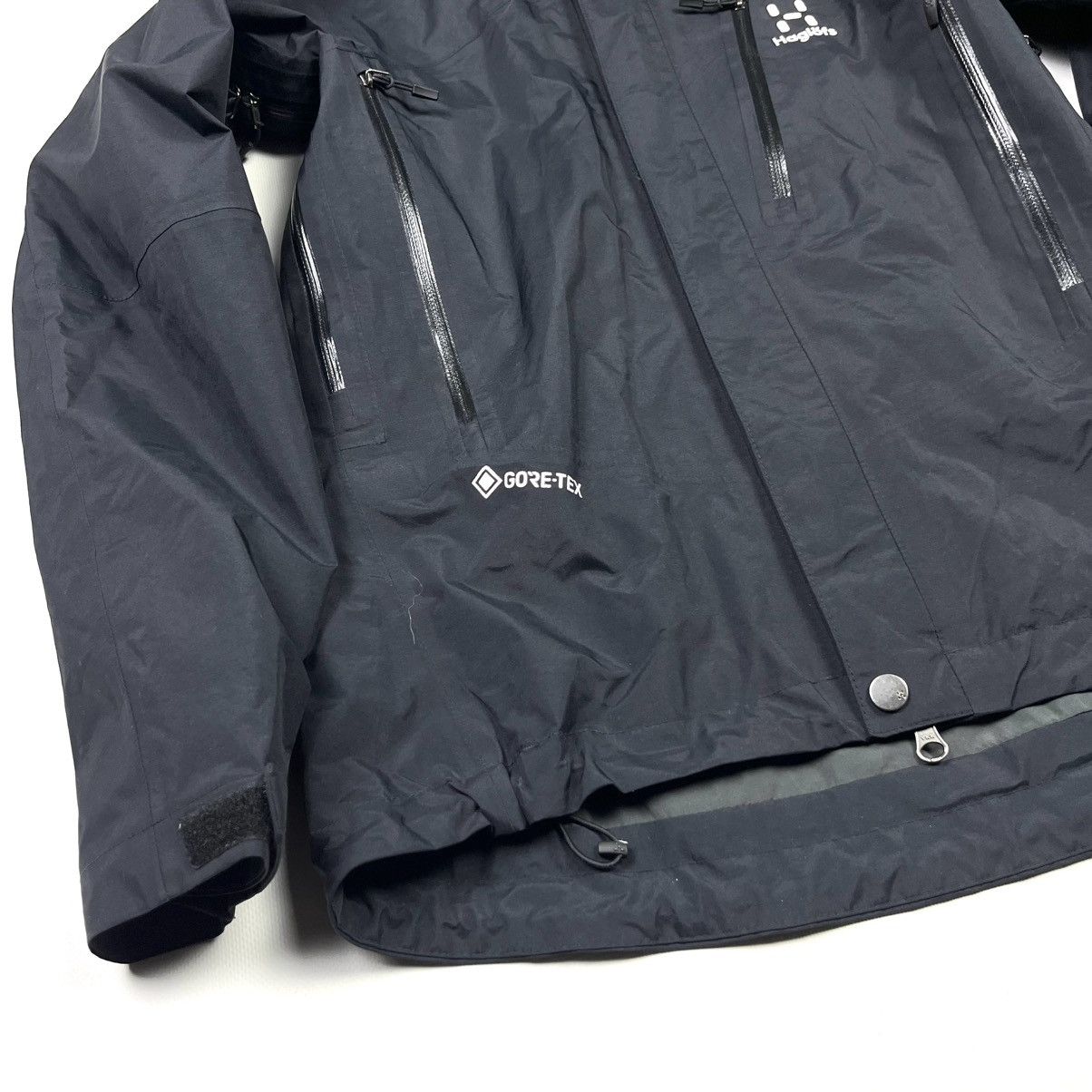 Goretex × Haglofs Haglofs Gore-tex Jacket Outdoor Life Mountain Black Size S / US 4 / IT 40 - 2 Thumbnail