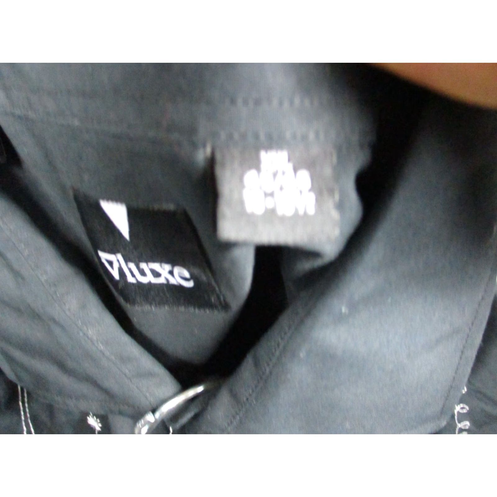 Vintage Vluxe Button Shirt Mens 2XL Black Long Sleeve Western Cowboy Collar Shirt Size US XXL / EU 58 / 5 - 6 Thumbnail