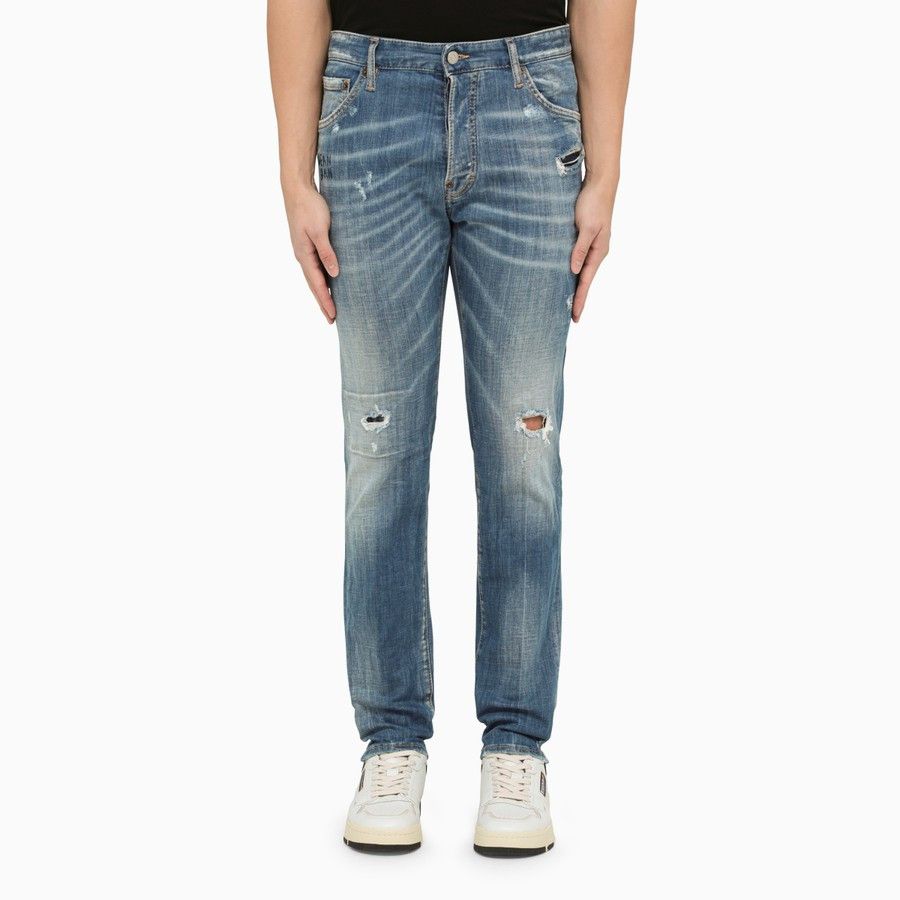 image of Dsquared2 O1D2Blof0324 Jeans In Blue, Men's (Size 30)