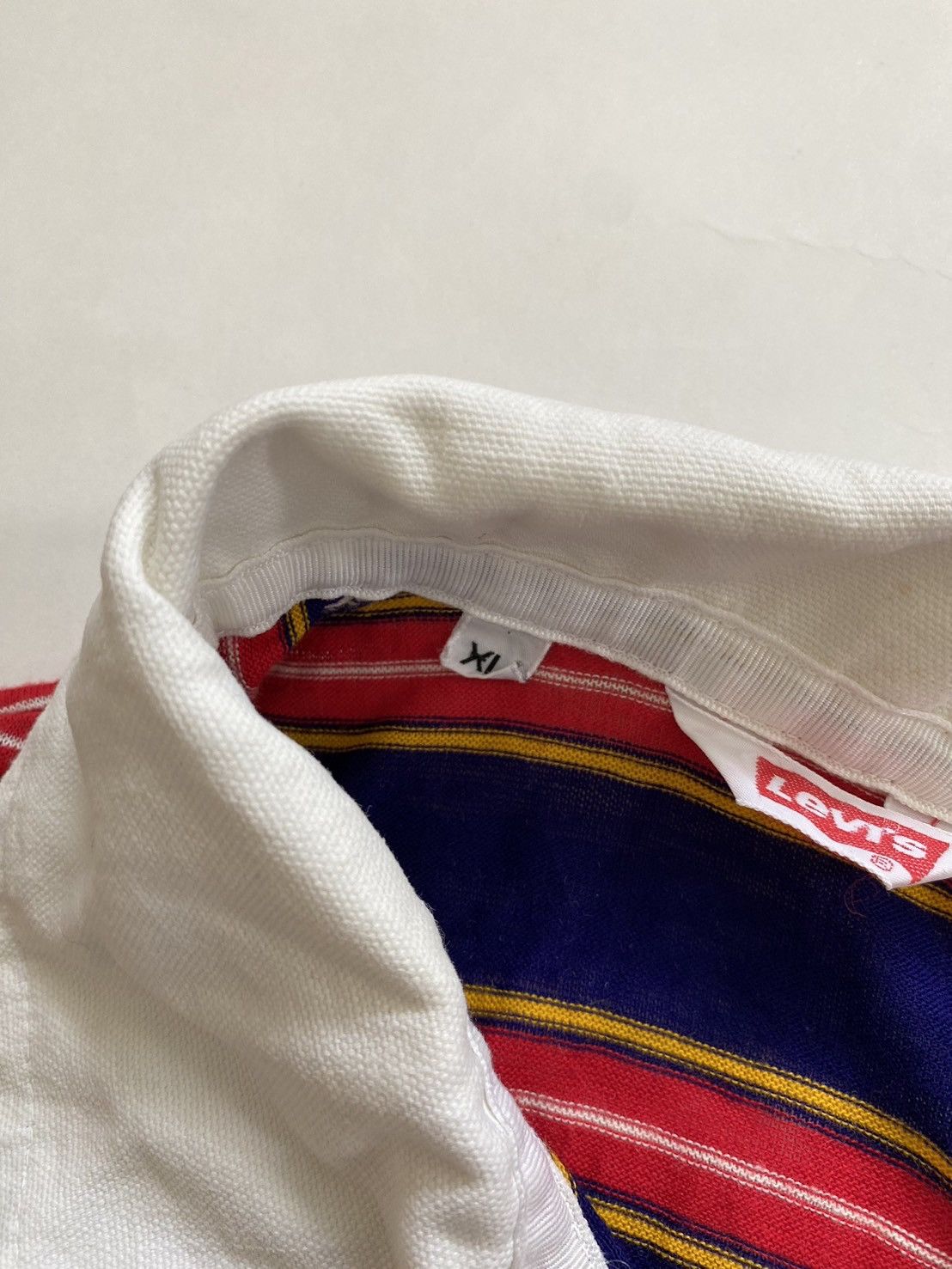 Levi's × Vintage Vintage Levi’s Striped Long Sleeve Size US XL / EU 56 / 4 - 3 Thumbnail