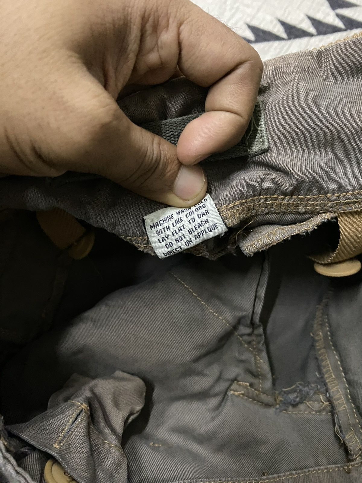 If Six Was Nine 2000s IFSIXWASNINE STYLE BONDAGE MULTIPOCKET CARGO PANT Size US 30 / EU 46 - 13 Thumbnail